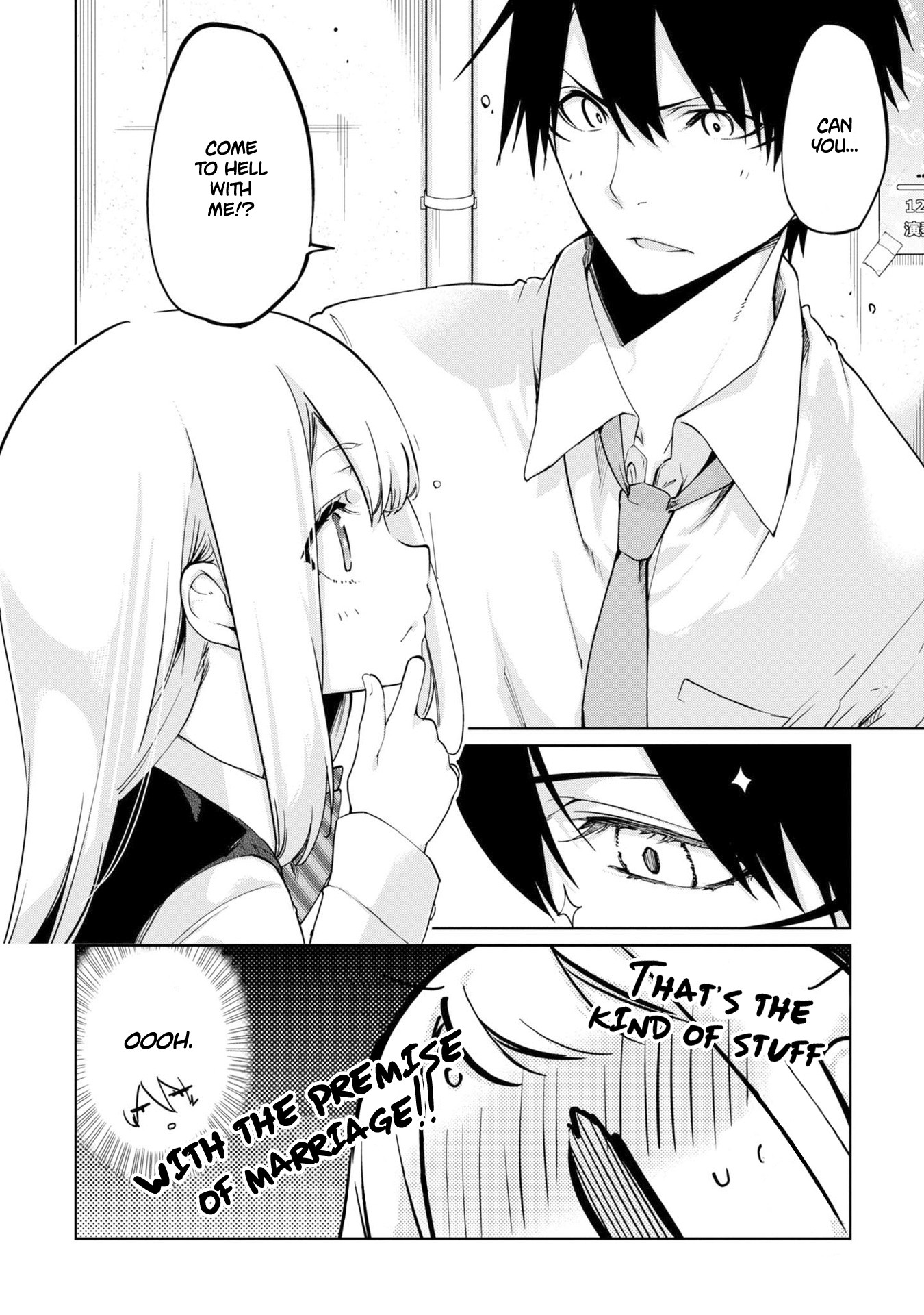 Oroka na Tenshi wa Akuma to Odoru Chapter 37 page 33 - Chapter 37: With the premise of marriage