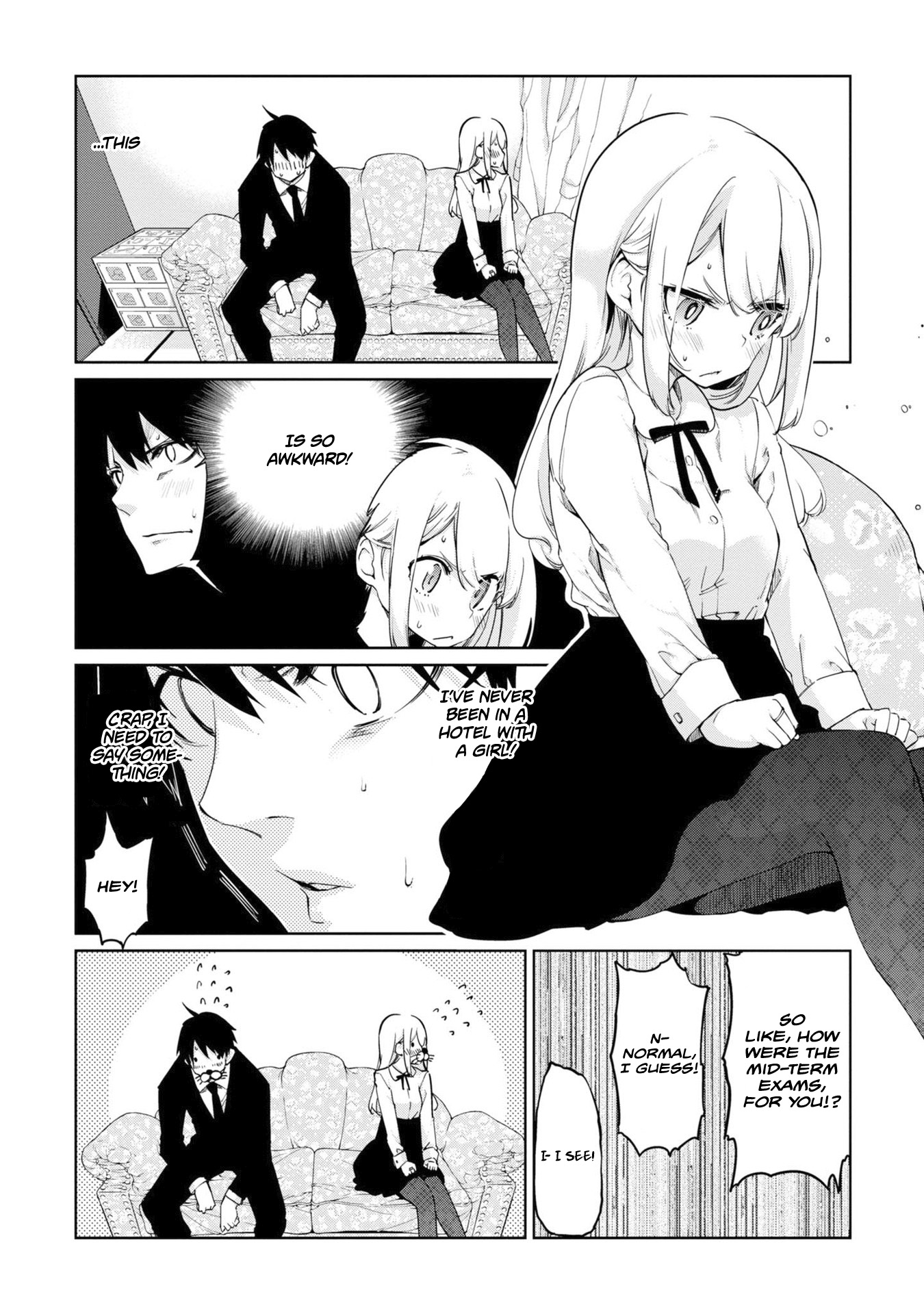 Oroka na Tenshi wa Akuma to Odoru Chapter 39 page 17 - Chapter 39: Under the sea