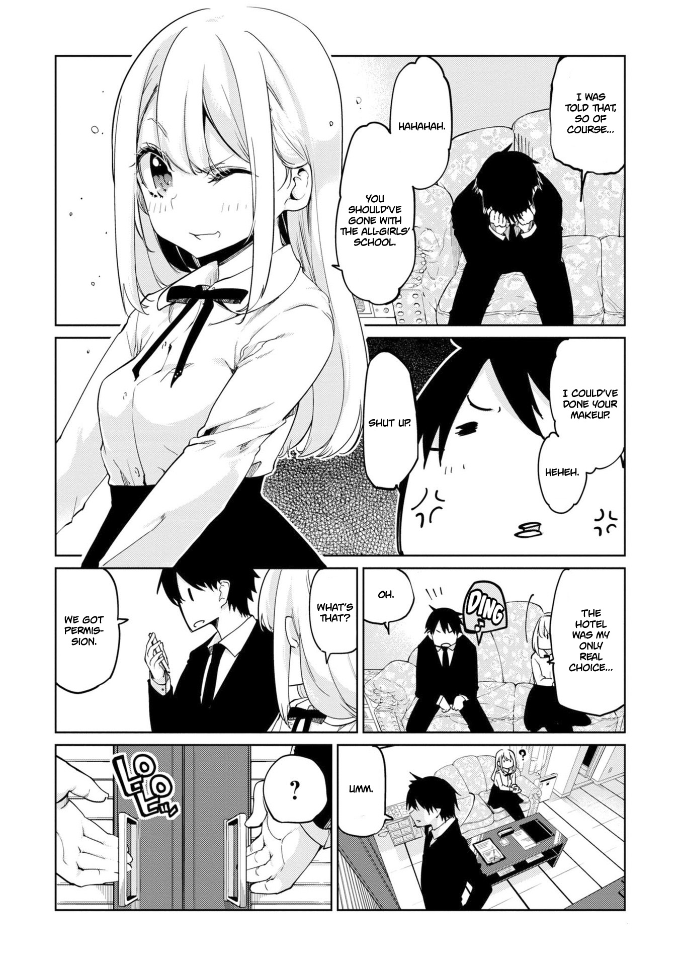 Oroka na Tenshi wa Akuma to Odoru Chapter 39 page 27 - Chapter 39: Under the sea