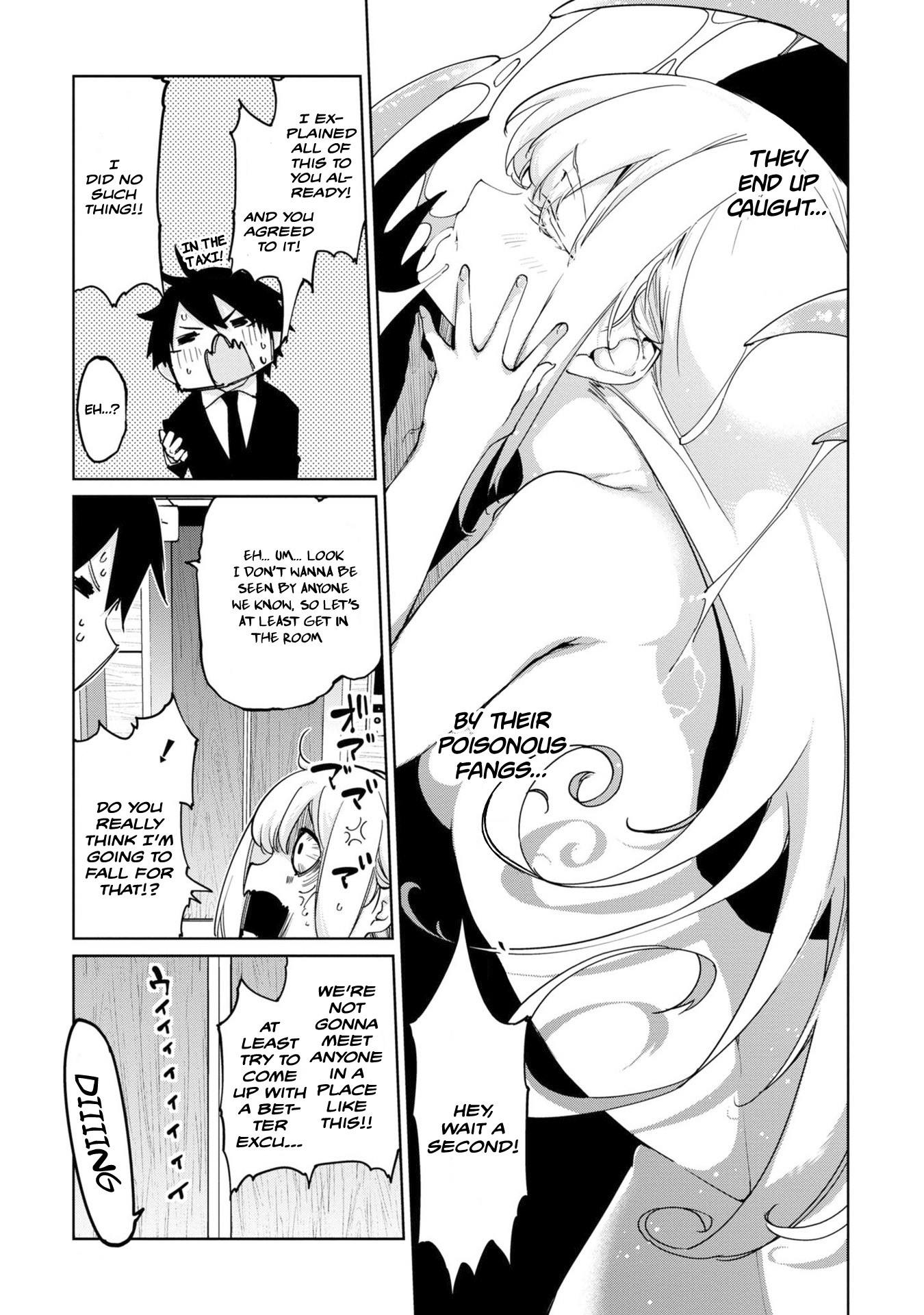 Oroka na Tenshi wa Akuma to Odoru Chapter 39 page 8 - Chapter 39: Under the sea