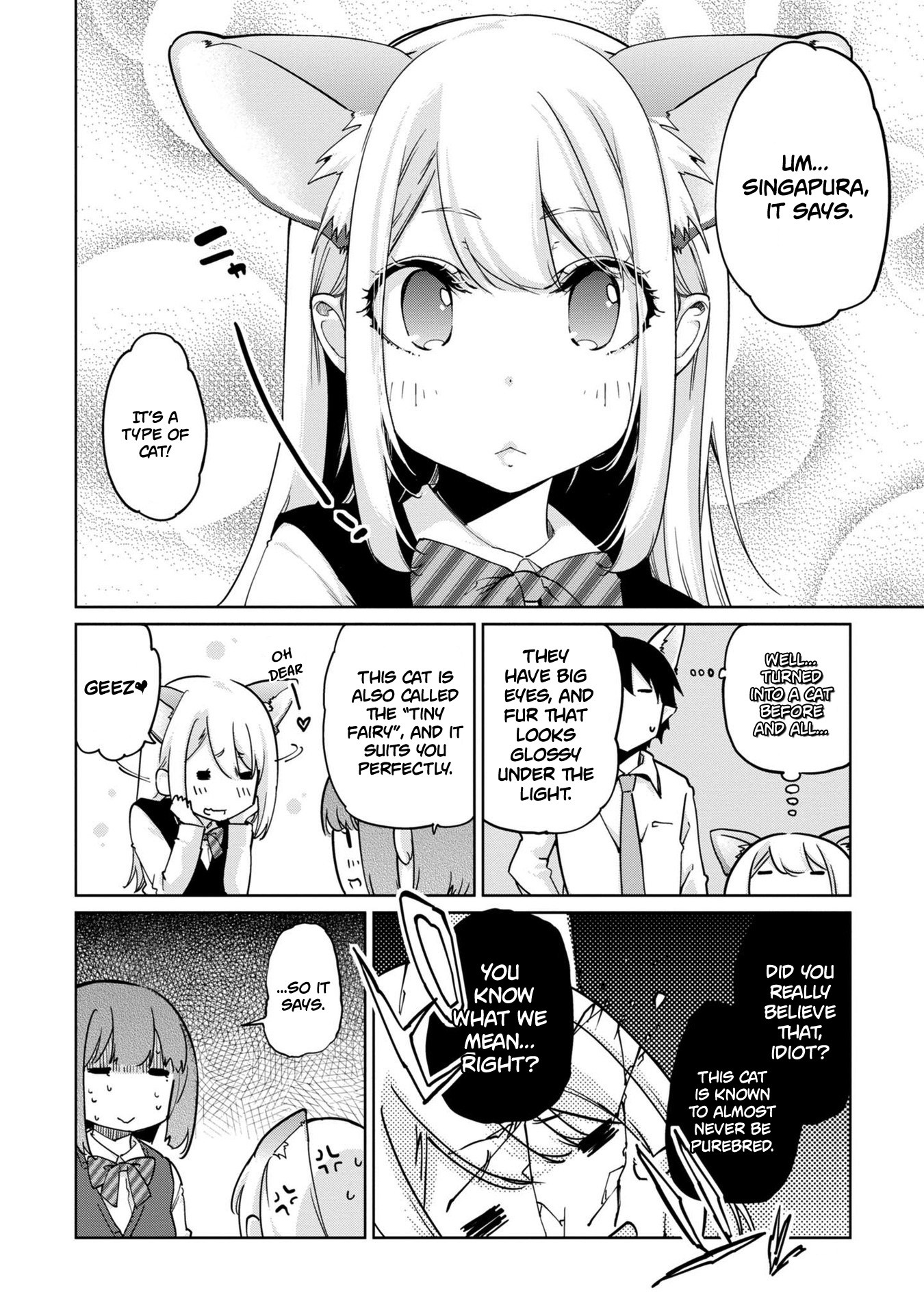 Oroka na Tenshi wa Akuma to Odoru Chapter 40.5 page 6 - Chapter 40.5: Omake - Abusive! Animal fortunes ♥