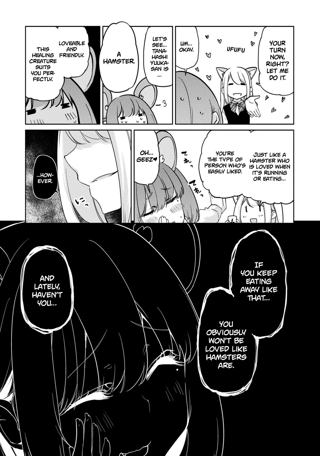 Oroka na Tenshi wa Akuma to Odoru Chapter 40.5 page 7 - Chapter 40.5: Omake - Abusive! Animal fortunes ♥