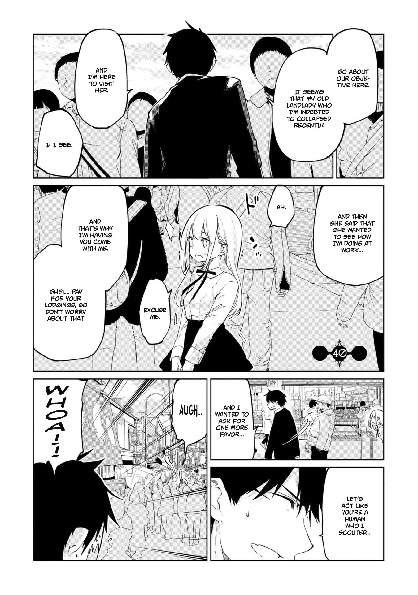 Oroka na Tenshi wa Akuma to Odoru Chapter 40 page 1 - Chapter 40: YMD