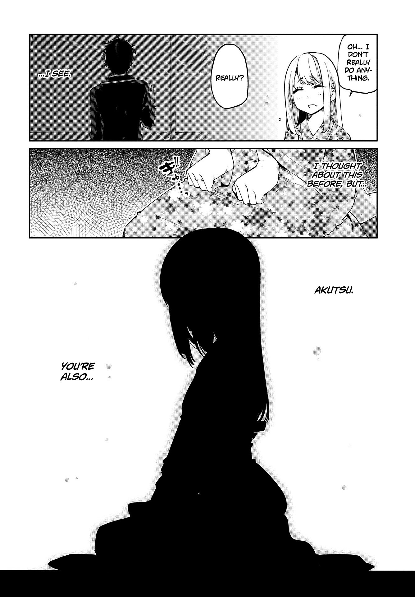 Oroka na Tenshi wa Akuma to Odoru Chapter 41 page 5 - Chapter 41: Little little...