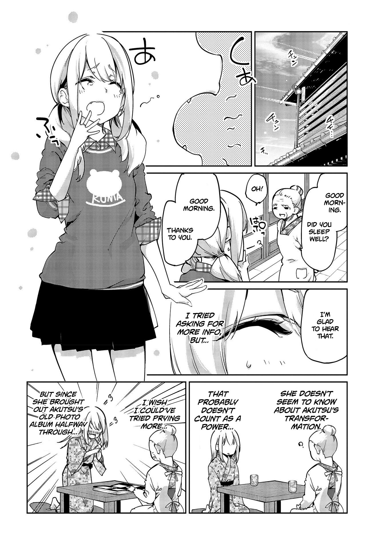 Oroka na Tenshi wa Akuma to Odoru Chapter 41 page 7 - Chapter 41: Little little...