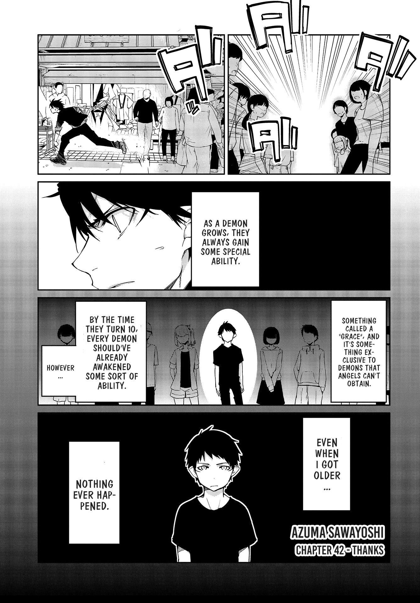 Oroka na Tenshi wa Akuma to Odoru Chapter 42 page 1 - Chapter 42: Thanks