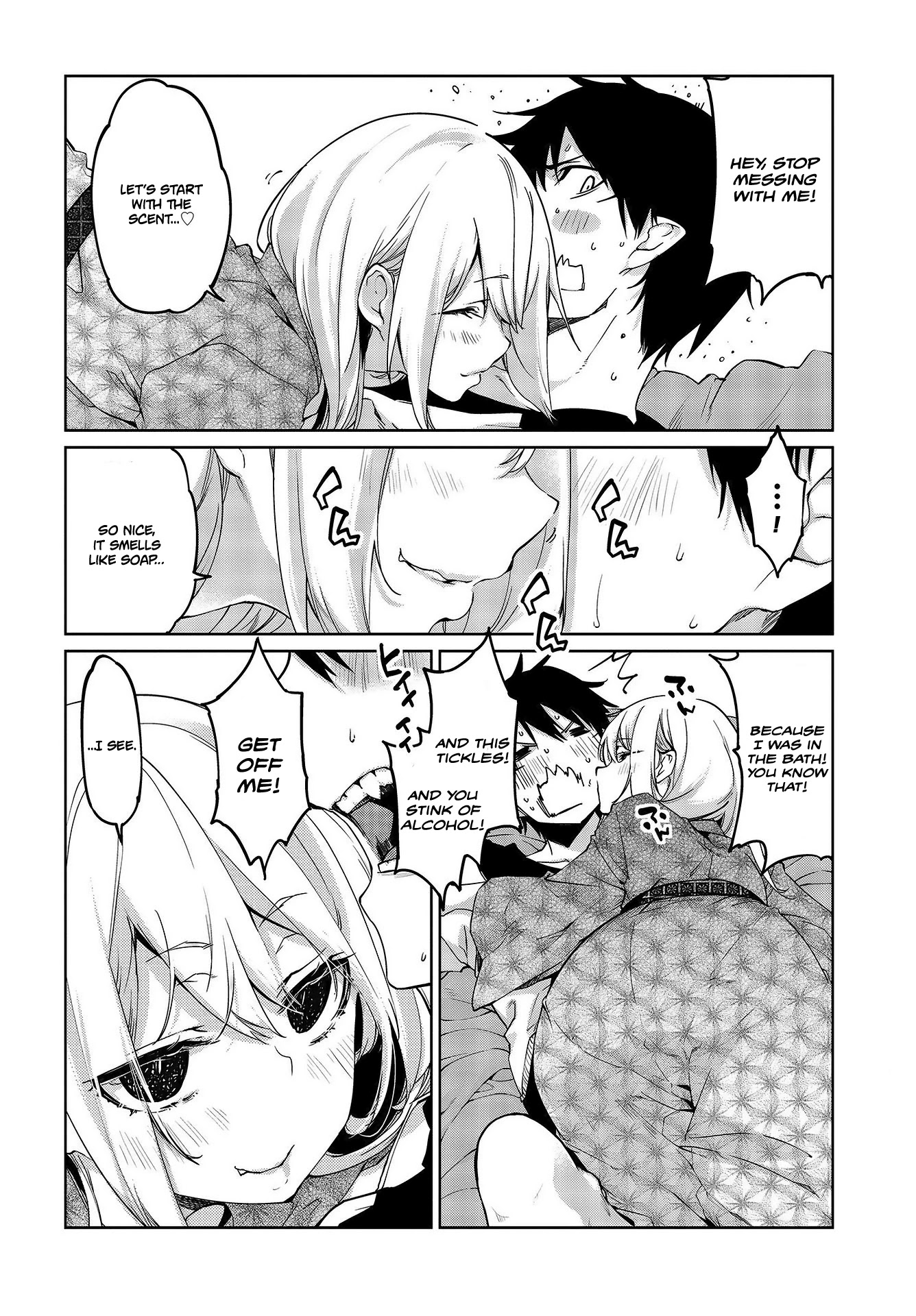 Oroka na Tenshi wa Akuma to Odoru Chapter 44 page 17 - Chapter 44: Won't you let yourself be pampered