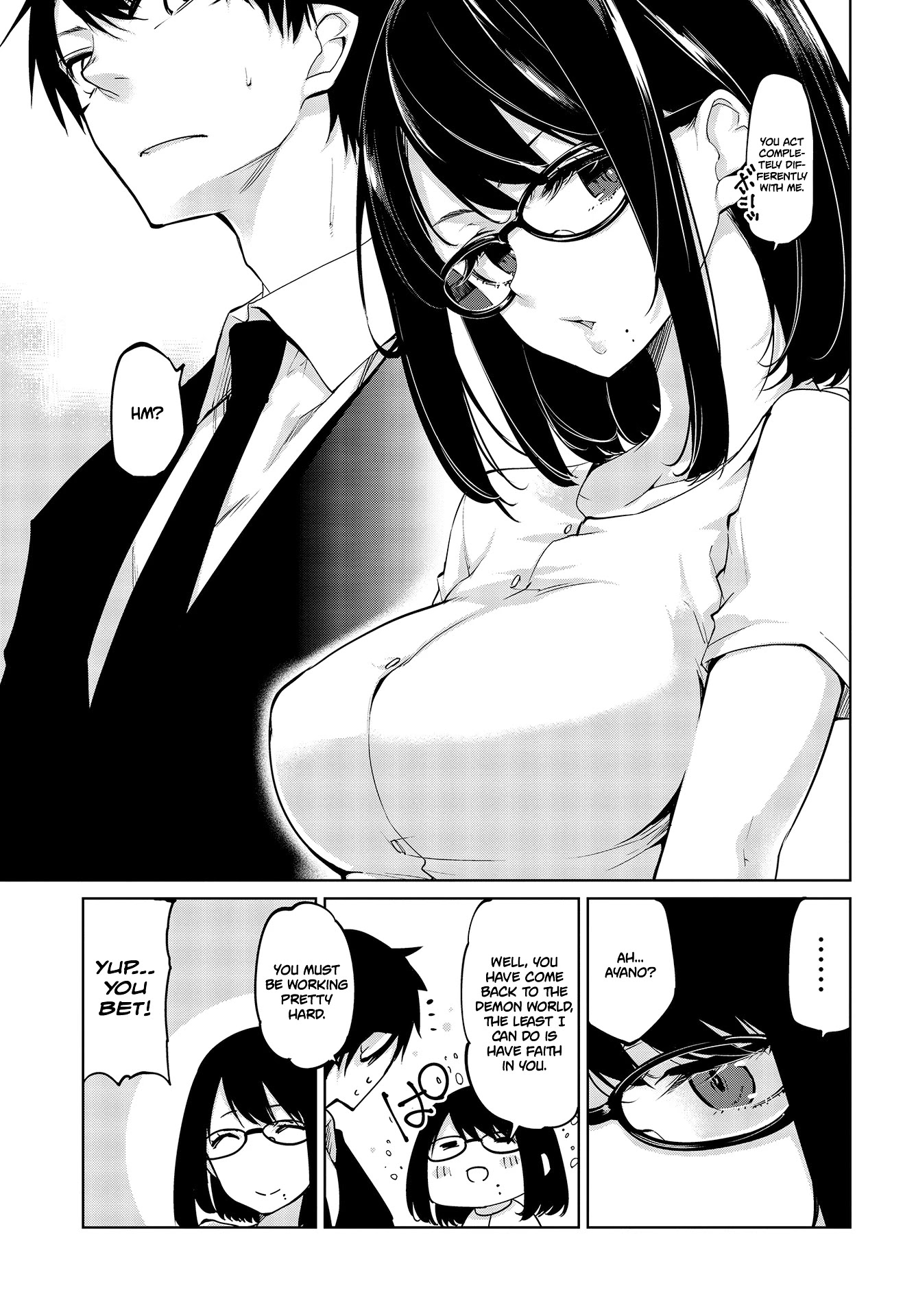 Oroka na Tenshi wa Akuma to Odoru Chapter 46 page 14 - Chapter 46: Ayano