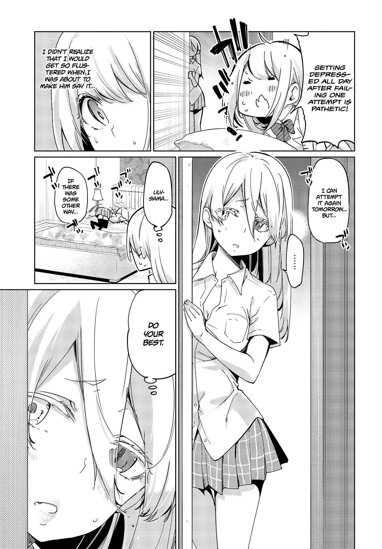 Oroka na Tenshi wa Akuma to Odoru Chapter 49 page 10 - Chapter 49: Close to me