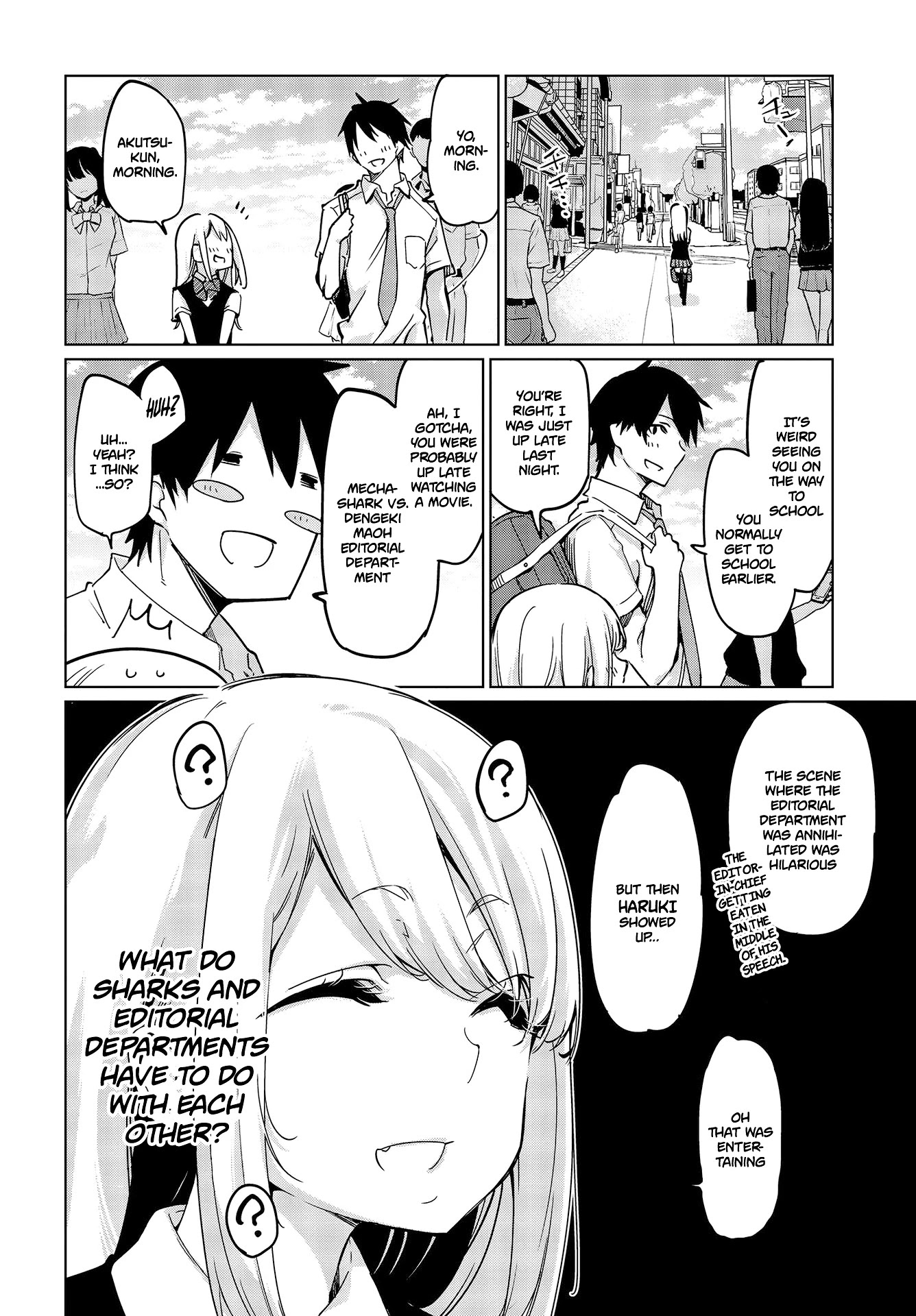 Oroka na Tenshi wa Akuma to Odoru Chapter 49 page 11 - Chapter 49: Close to me