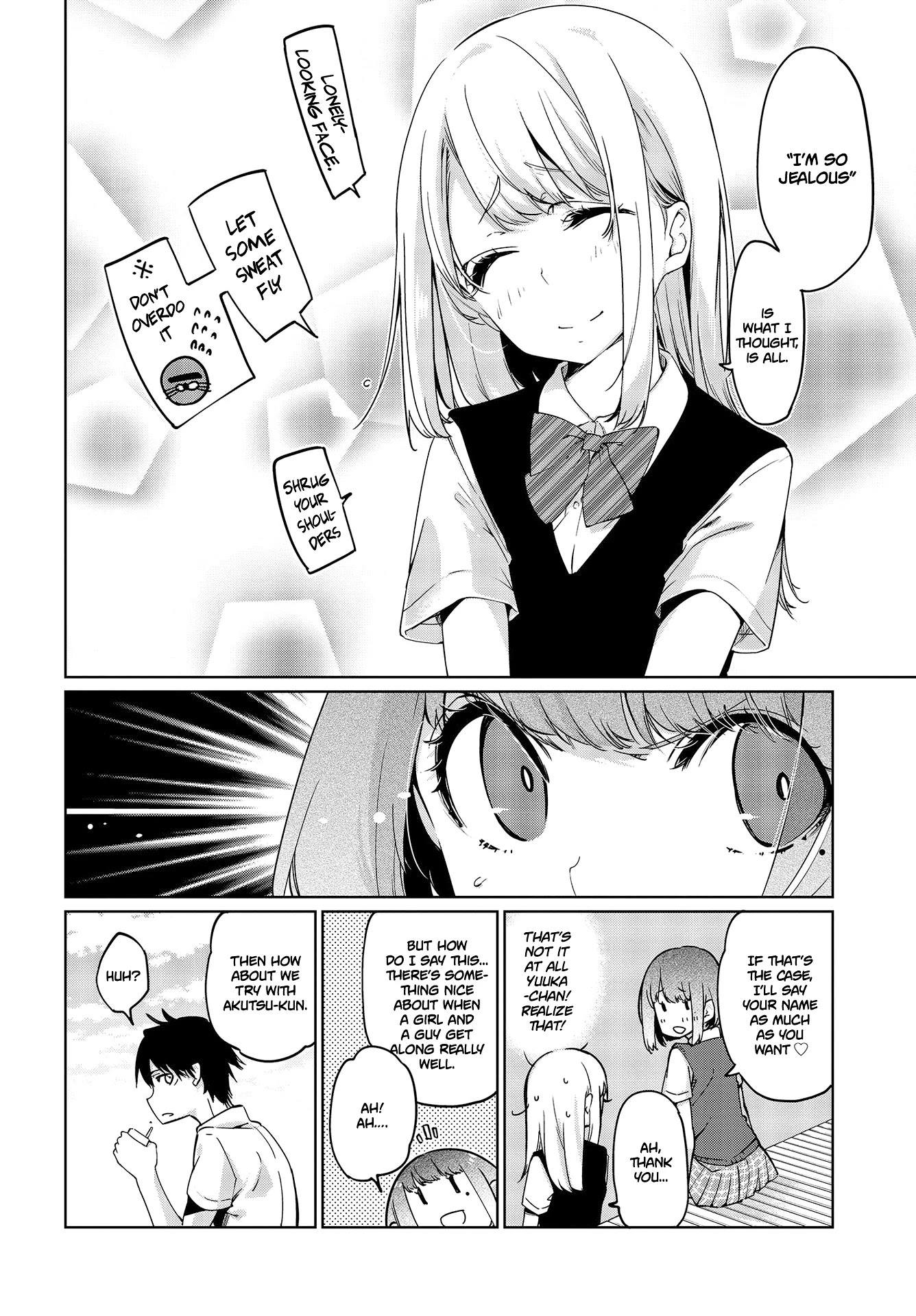Oroka na Tenshi wa Akuma to Odoru Chapter 49 page 19 - Chapter 49: Close to me