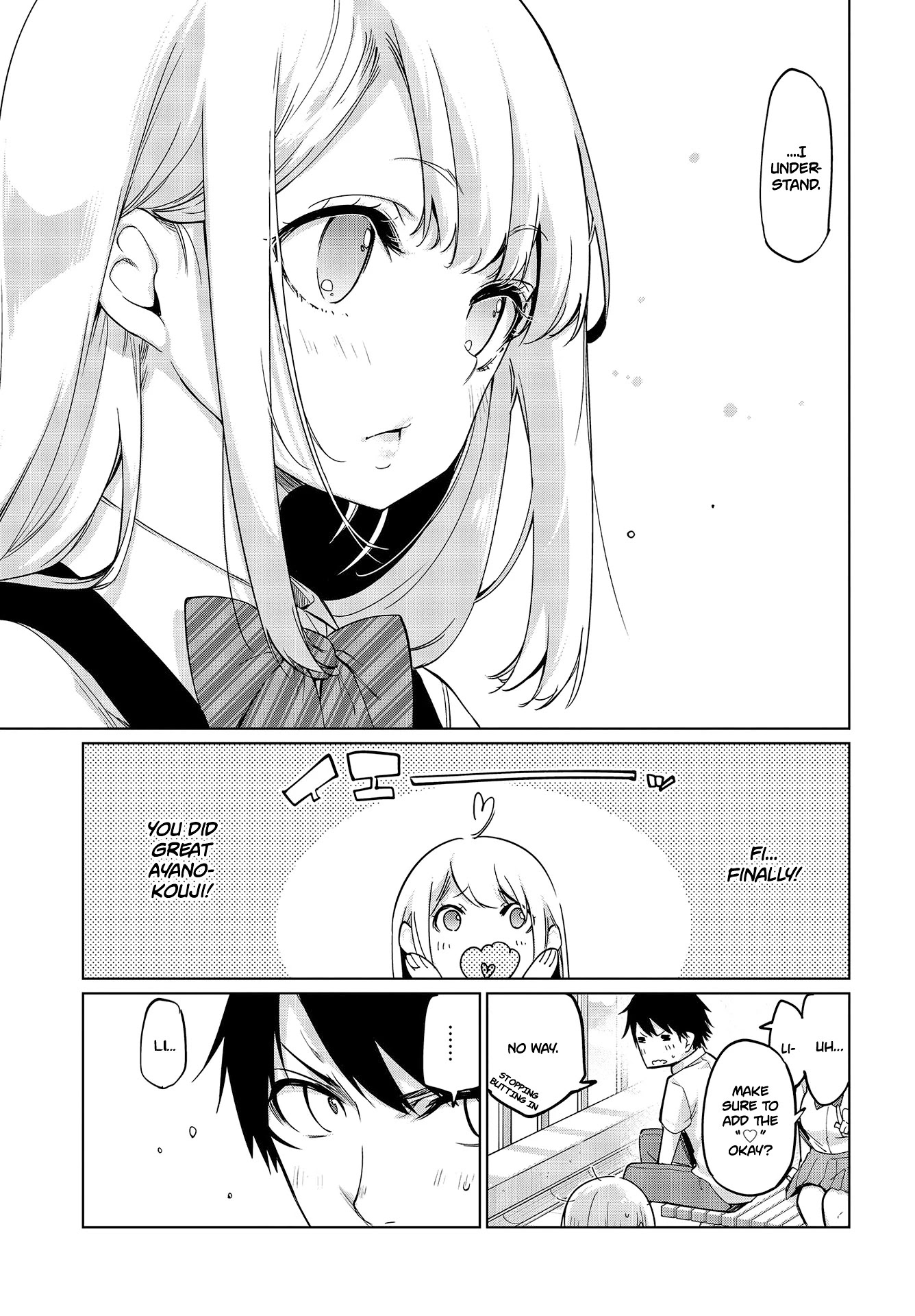 Oroka na Tenshi wa Akuma to Odoru Chapter 49 page 24 - Chapter 49: Close to me