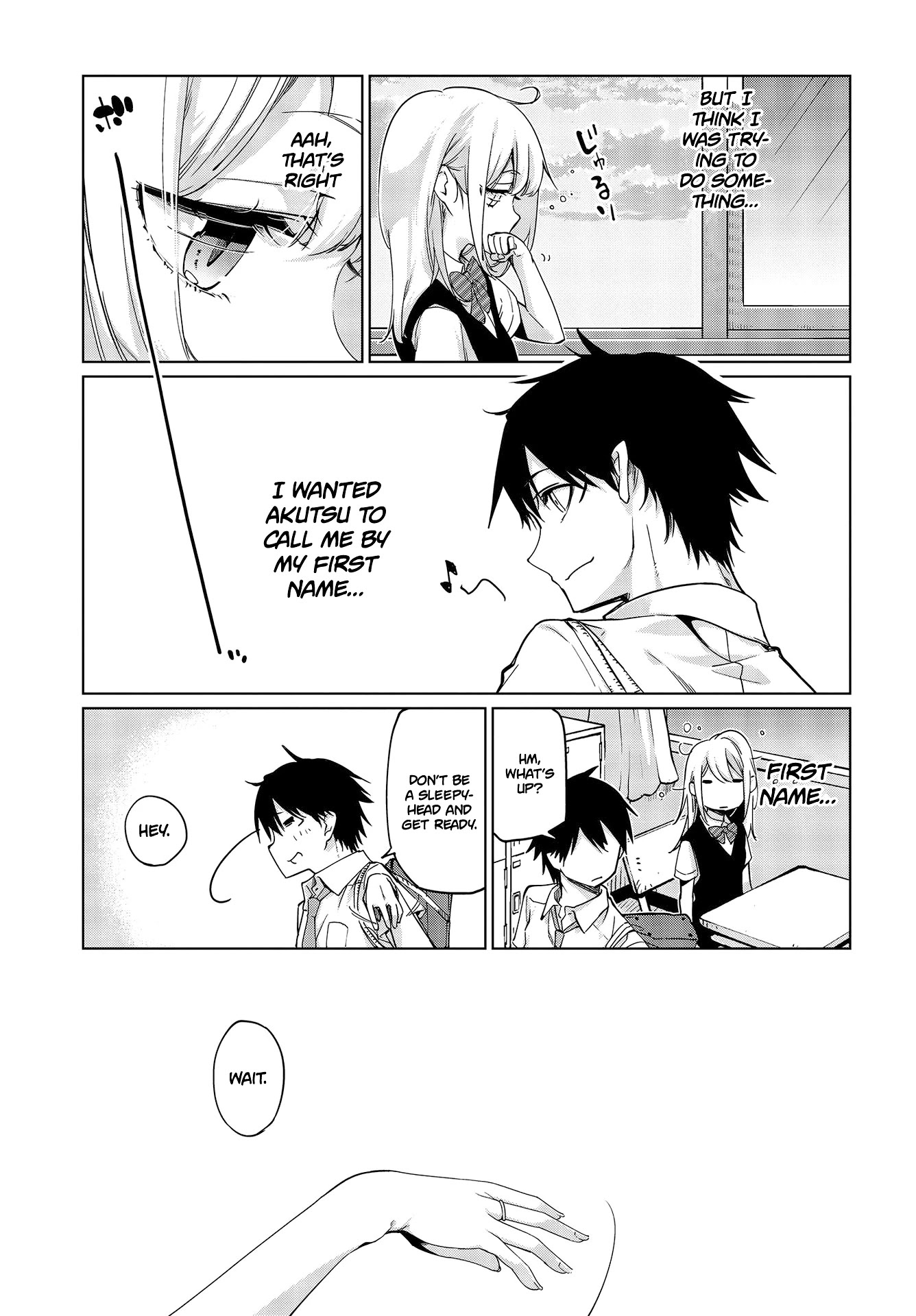 Oroka na Tenshi wa Akuma to Odoru Chapter 49 page 28 - Chapter 49: Close to me