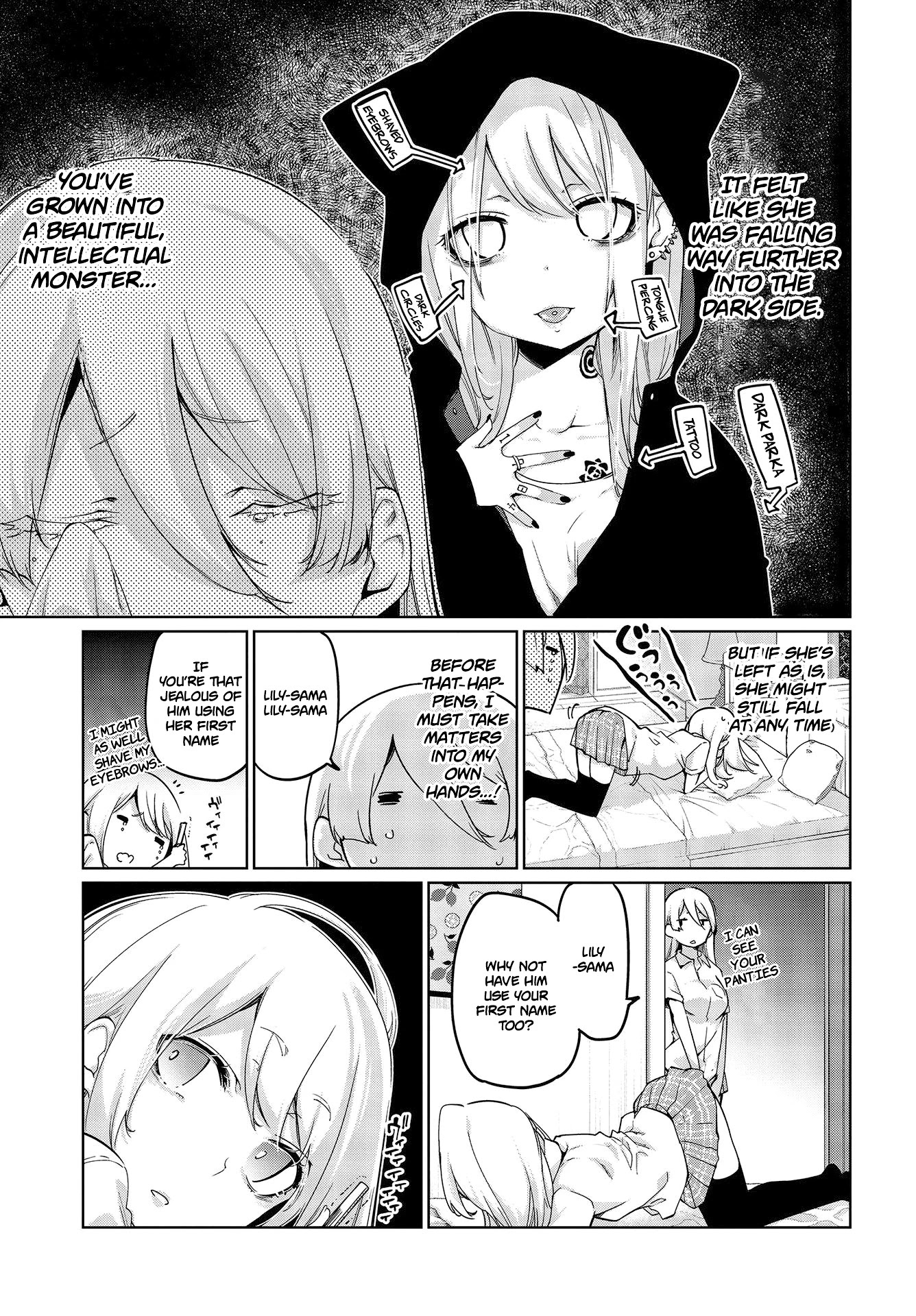 Oroka na Tenshi wa Akuma to Odoru Chapter 49 page 4 - Chapter 49: Close to me