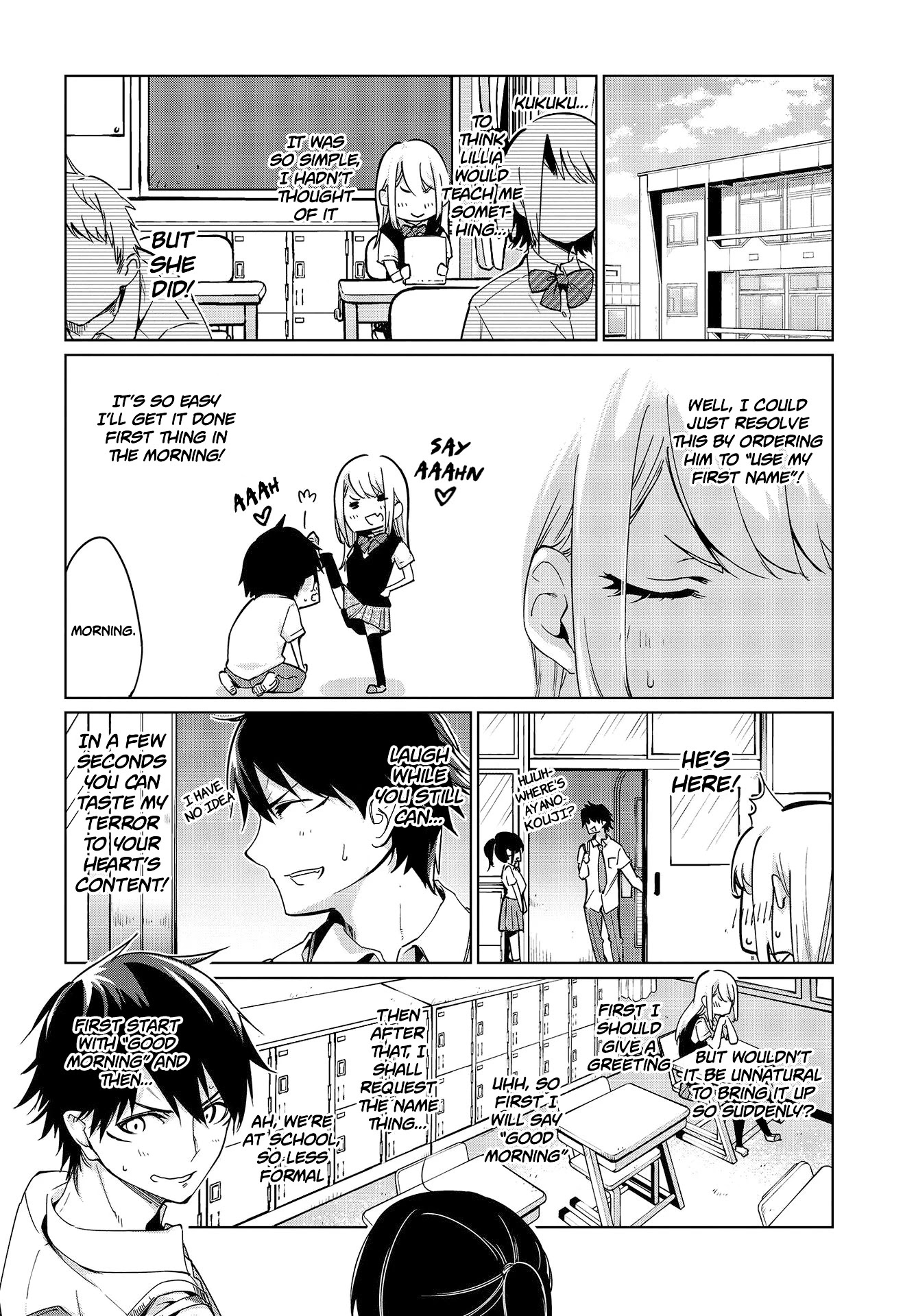 Oroka na Tenshi wa Akuma to Odoru Chapter 49 page 7 - Chapter 49: Close to me