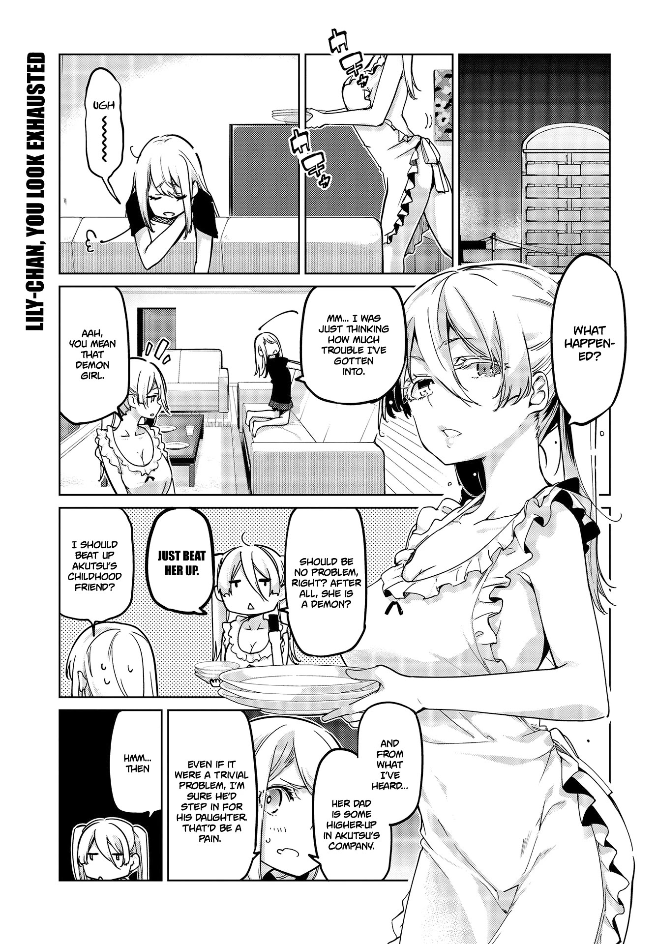 Oroka na Tenshi wa Akuma to Odoru Chapter 51 page 1 - Chapter 51: Zwei & claw
