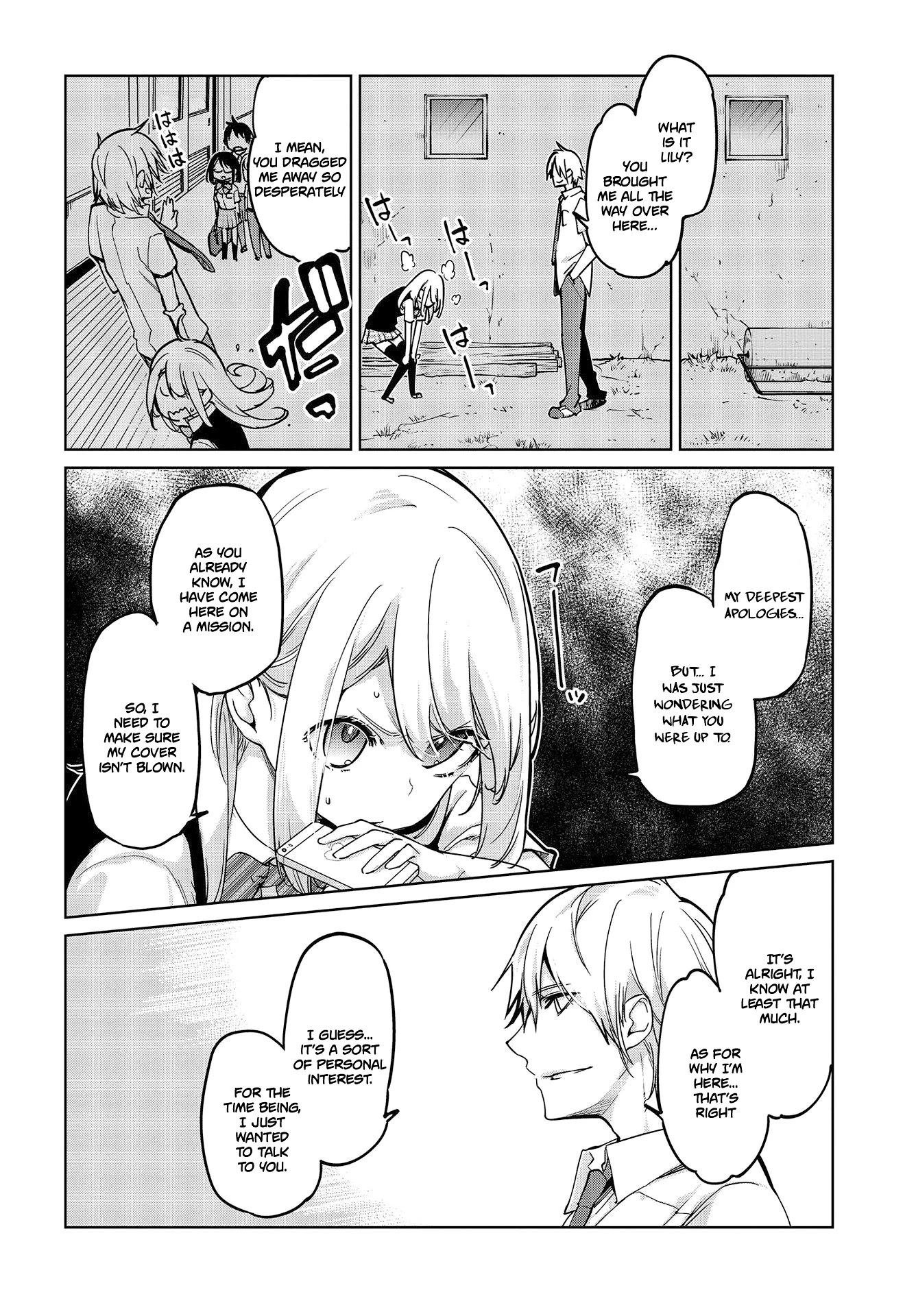 Oroka na Tenshi wa Akuma to Odoru Chapter 51 page 11 - Chapter 51: Zwei & claw