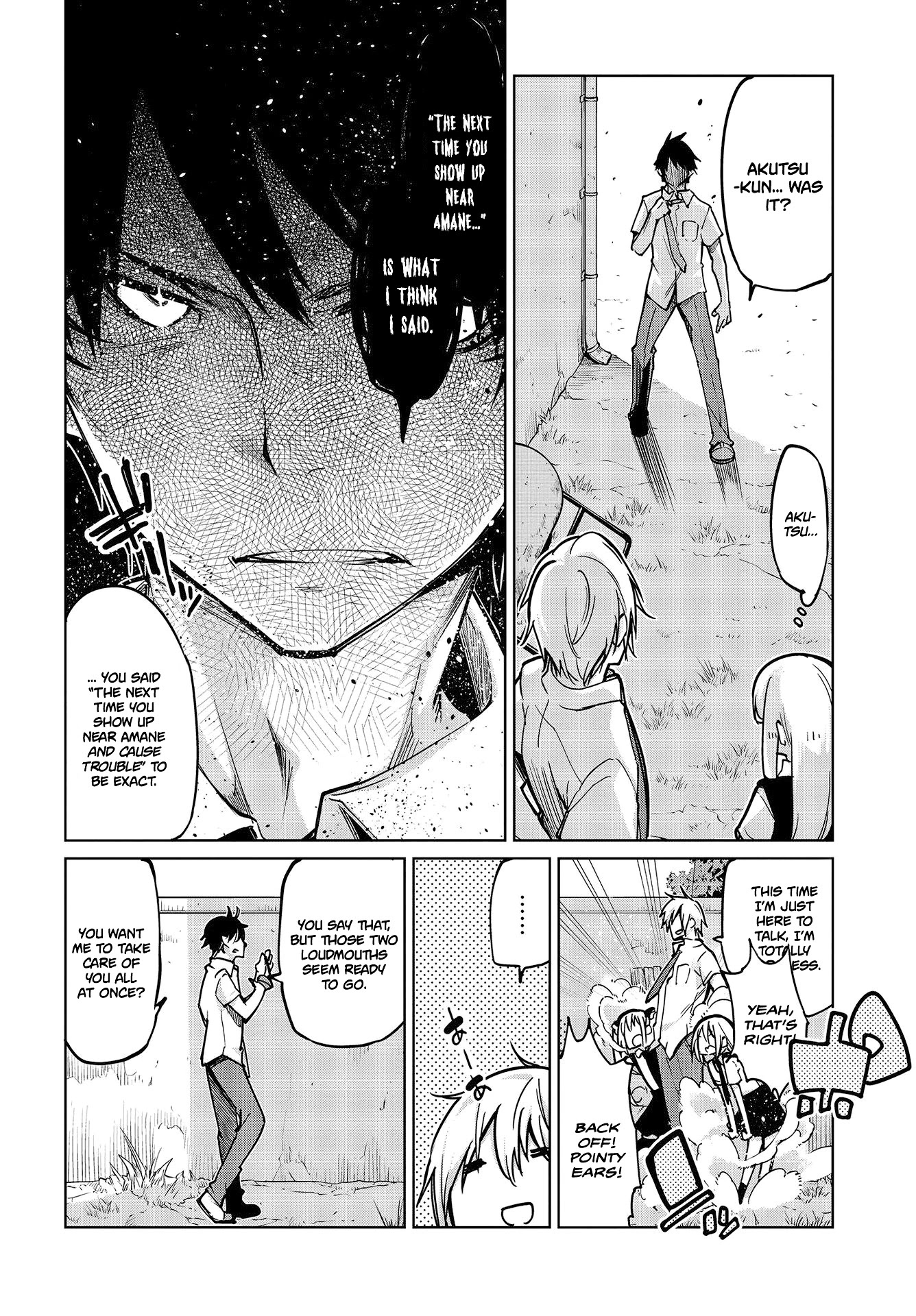 Oroka na Tenshi wa Akuma to Odoru Chapter 51 page 13 - Chapter 51: Zwei & claw