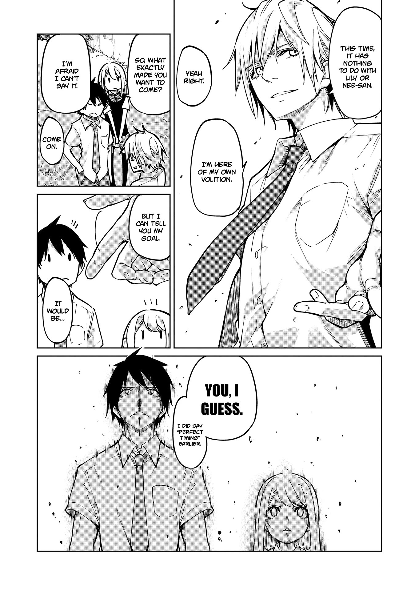 Oroka na Tenshi wa Akuma to Odoru Chapter 51 page 20 - Chapter 51: Zwei & claw