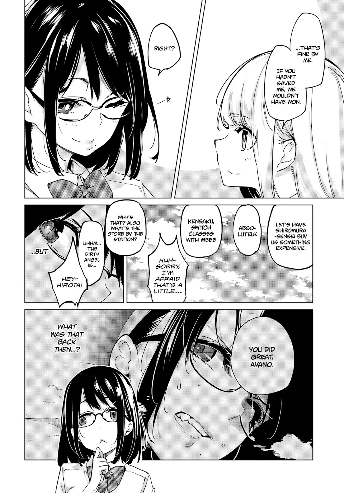 Oroka na Tenshi wa Akuma to Odoru Chapter 54 page 38 - Chapter 54: Dodge & counterattack