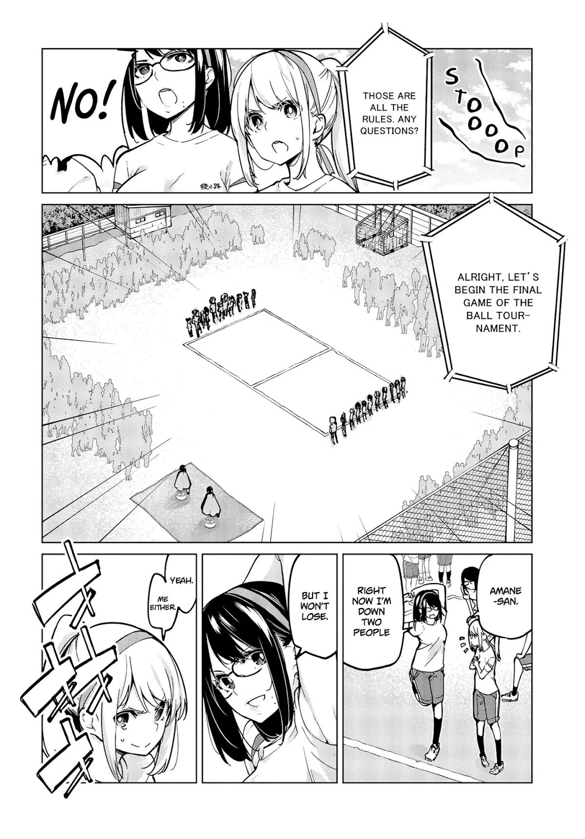 Oroka na Tenshi wa Akuma to Odoru Chapter 54 page 5 - Chapter 54: Dodge & counterattack