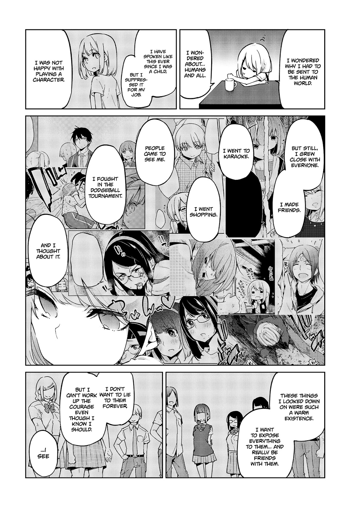 Oroka na Tenshi wa Akuma to Odoru Chapter 57 page 13 - Chapter 57: Raining...