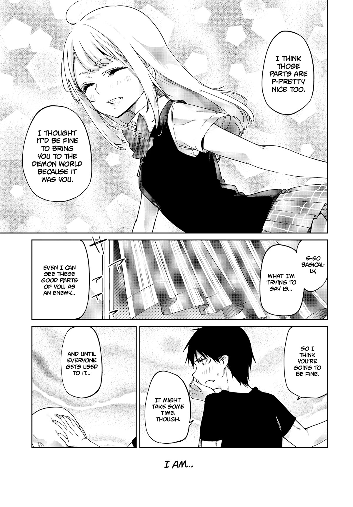 Oroka na Tenshi wa Akuma to Odoru Chapter 57 page 18 - Chapter 57: Raining...