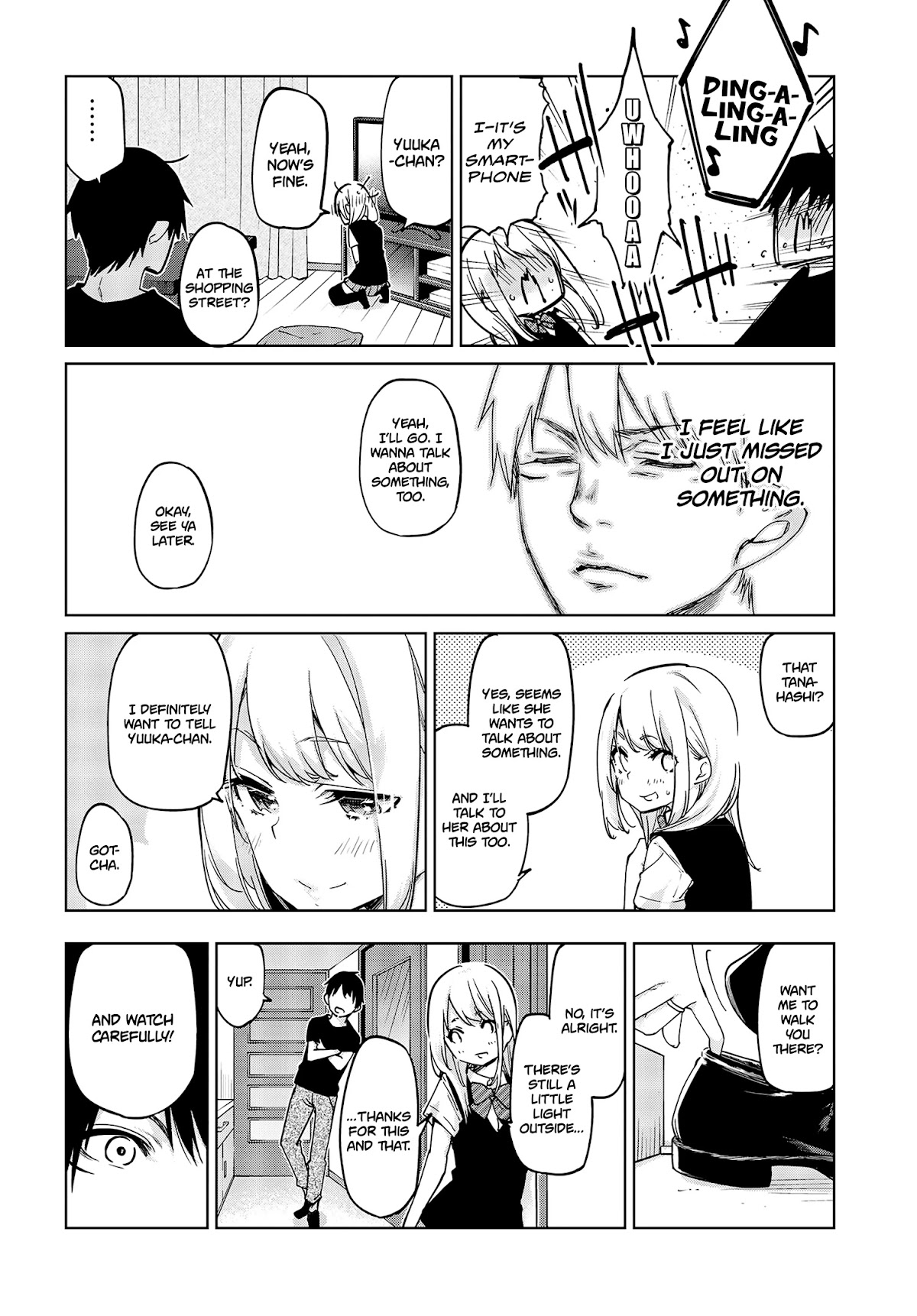 Oroka na Tenshi wa Akuma to Odoru Chapter 57 page 23 - Chapter 57: Raining...