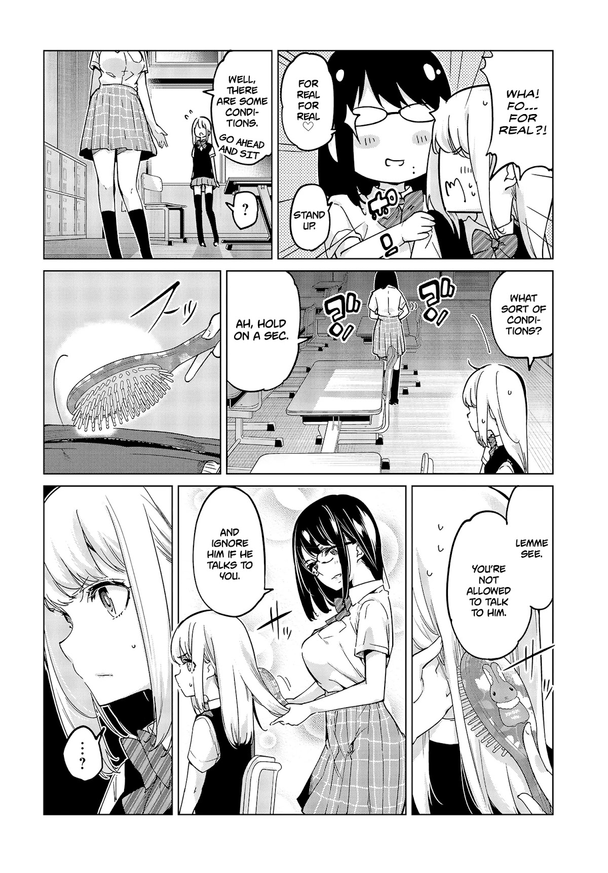 Oroka na Tenshi wa Akuma to Odoru Chapter 57 page 5 - Chapter 57: Raining...