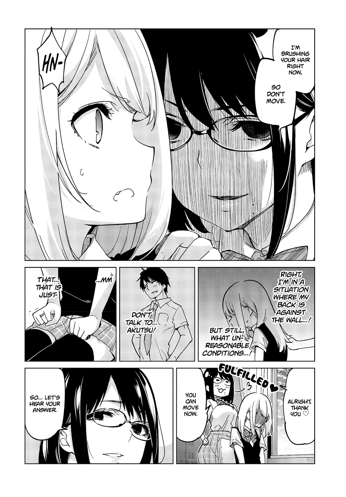 Oroka na Tenshi wa Akuma to Odoru Chapter 57 page 7 - Chapter 57: Raining...