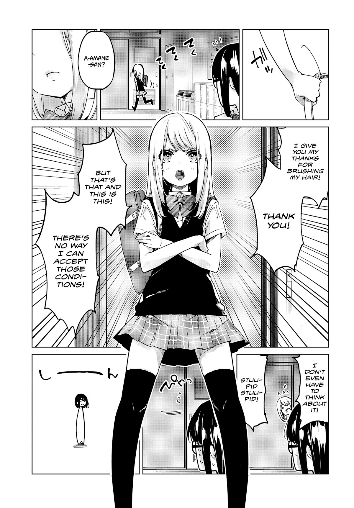 Oroka na Tenshi wa Akuma to Odoru Chapter 57 page 8 - Chapter 57: Raining...
