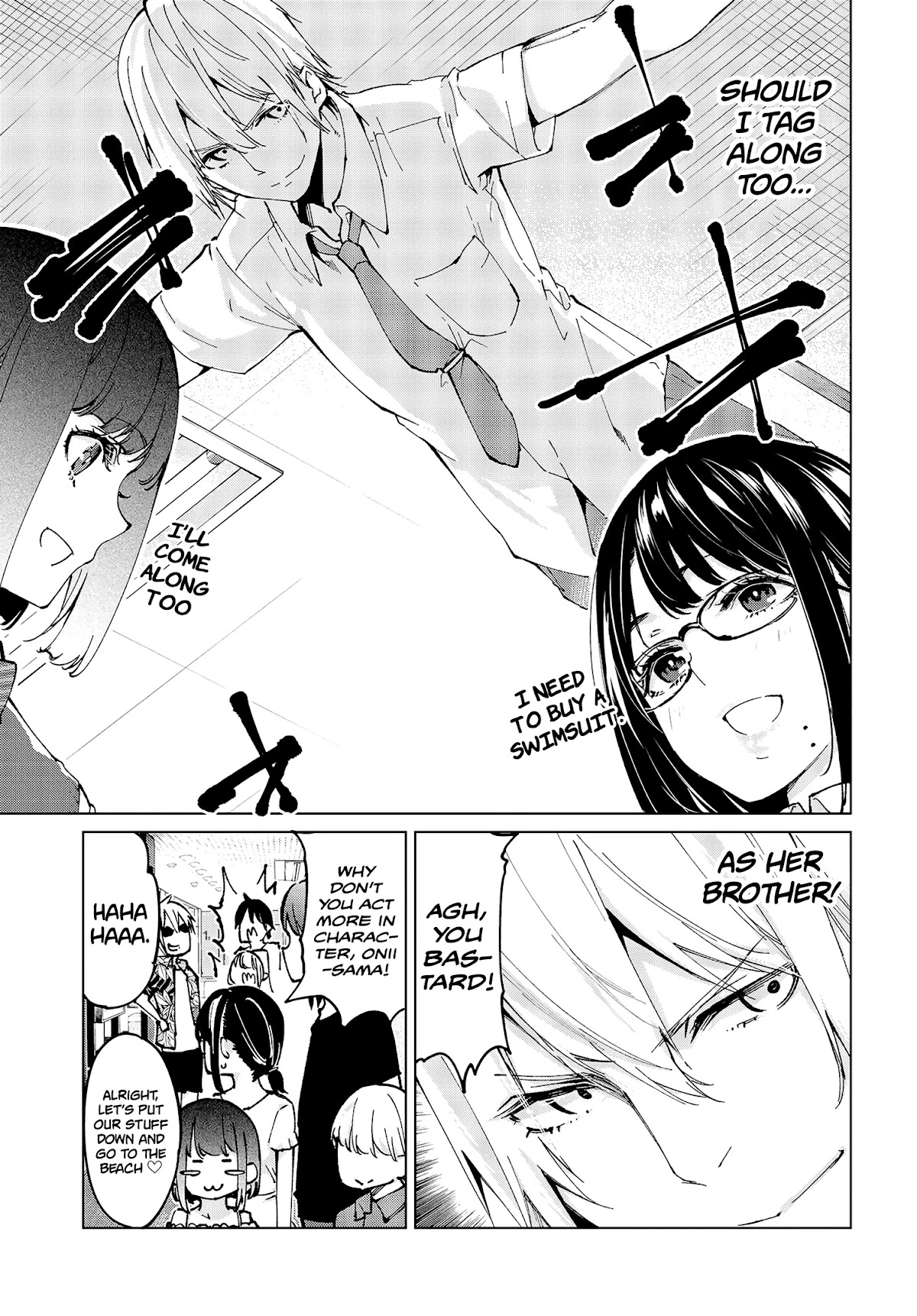 Oroka na Tenshi wa Akuma to Odoru Chapter 58 page 4 - Chapter 58: Summer days ①