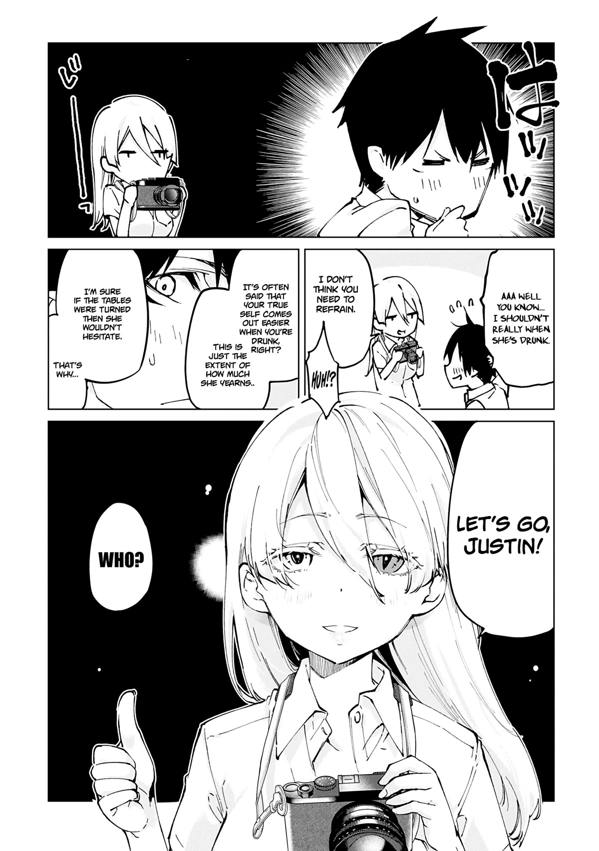 Oroka na Tenshi wa Akuma to Odoru Chapter 59.5 page 14 - Chapter 59.5: Der Blaue Reite