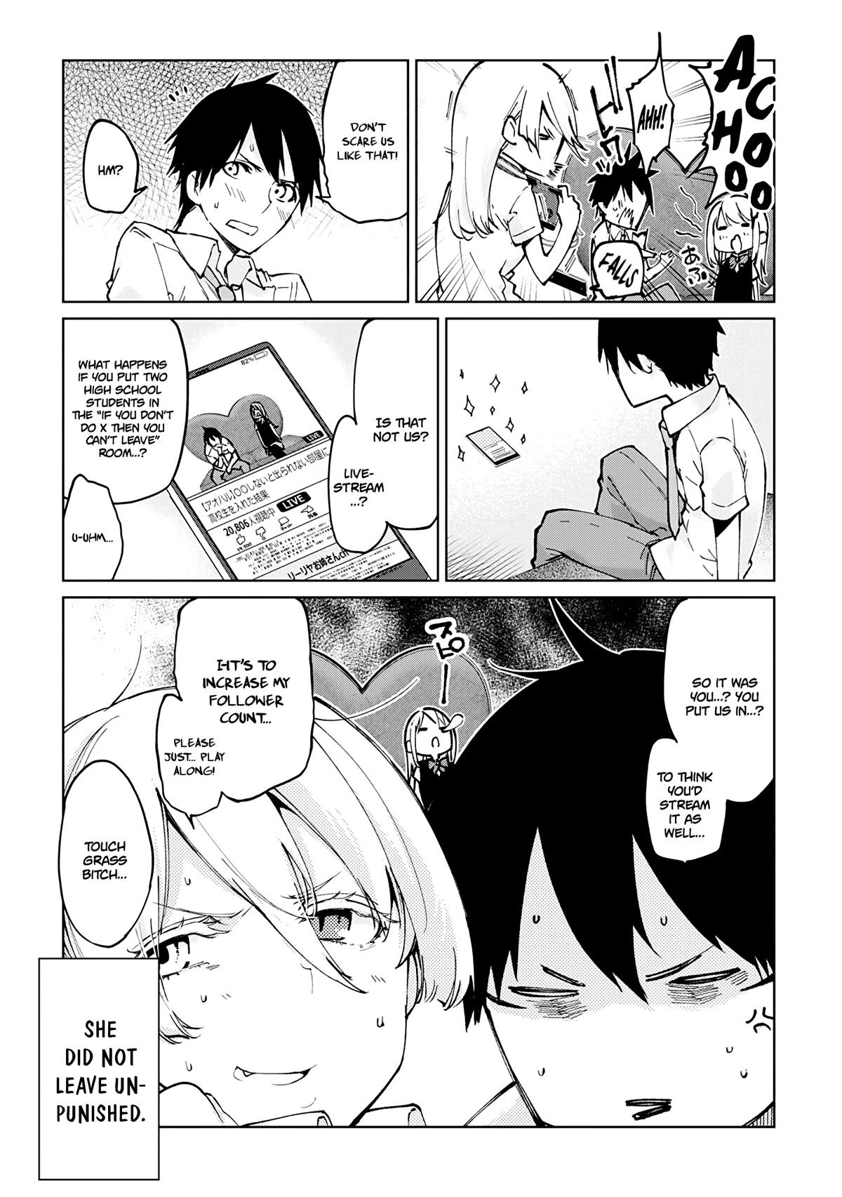 Oroka na Tenshi wa Akuma to Odoru Chapter 59.5 page 17 - Chapter 59.5: Der Blaue Reite