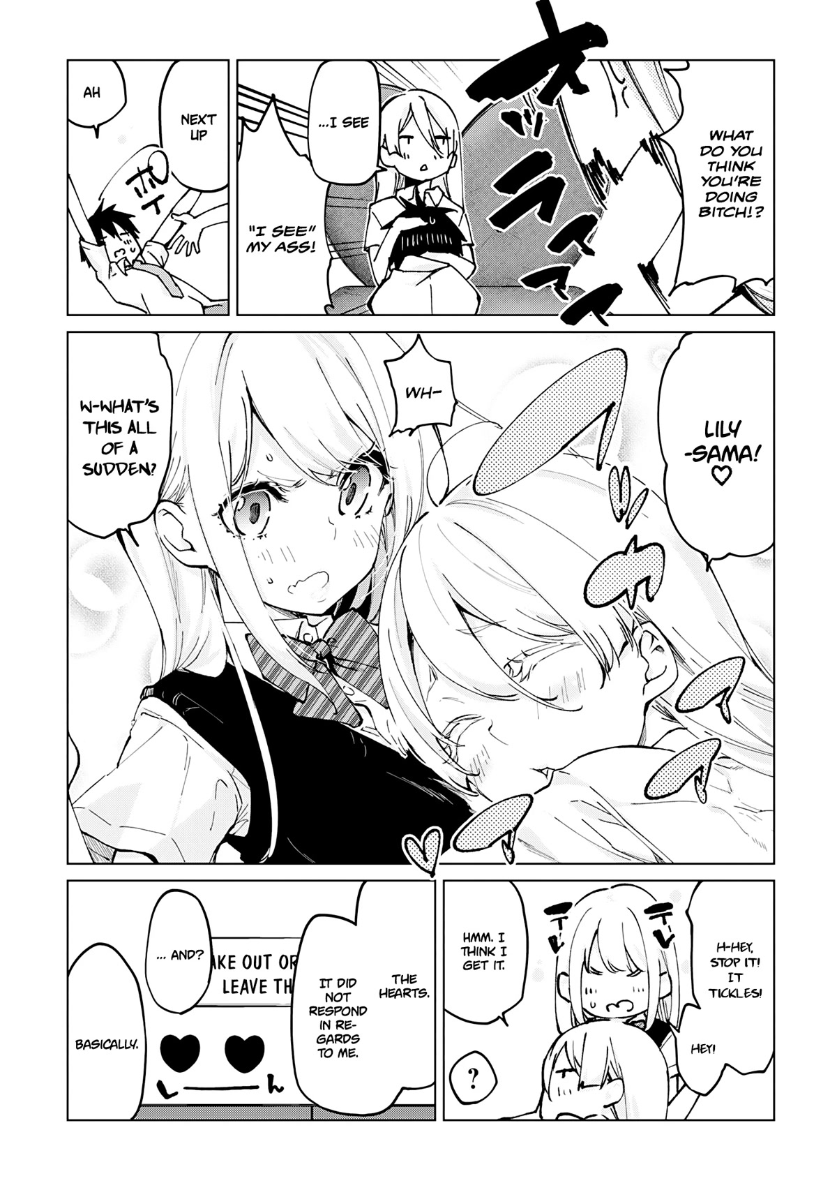 Oroka na Tenshi wa Akuma to Odoru Chapter 59.5 page 6 - Chapter 59.5: Der Blaue Reite