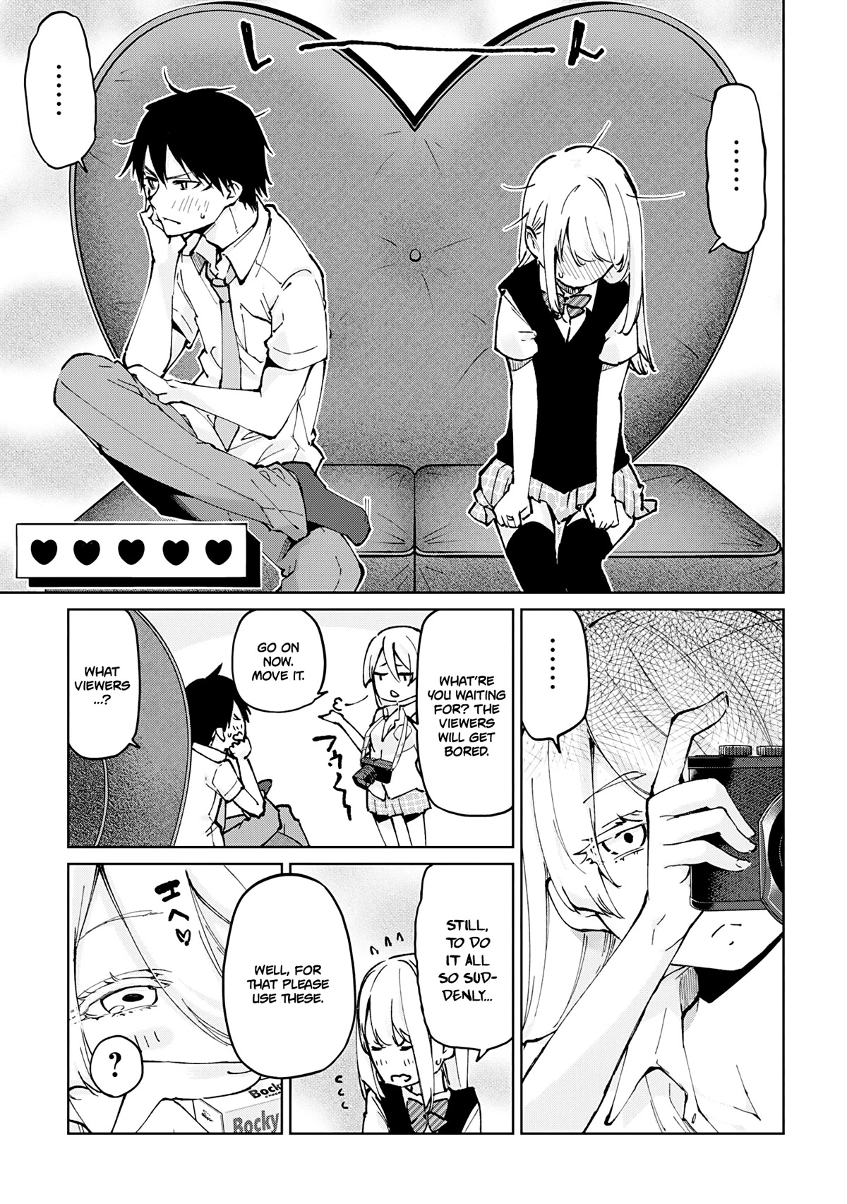 Oroka na Tenshi wa Akuma to Odoru Chapter 59.5 page 8 - Chapter 59.5: Der Blaue Reite