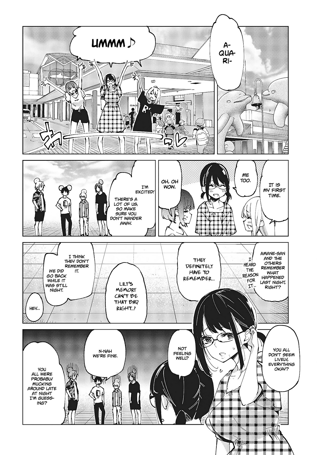 Oroka na Tenshi wa Akuma to Odoru Chapter 59 page 13 - Chapter 59: Summer days ②