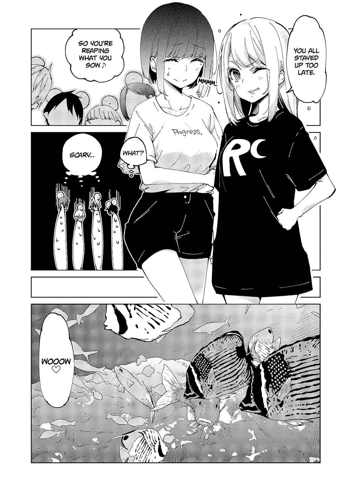 Oroka na Tenshi wa Akuma to Odoru Chapter 59 page 14 - Chapter 59: Summer days ②