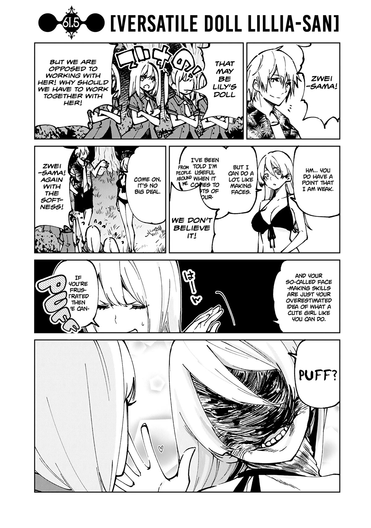 Oroka na Tenshi wa Akuma to Odoru Chapter 61.5 page 1 - Chapter 61.5: Versatile doll Lillia-san