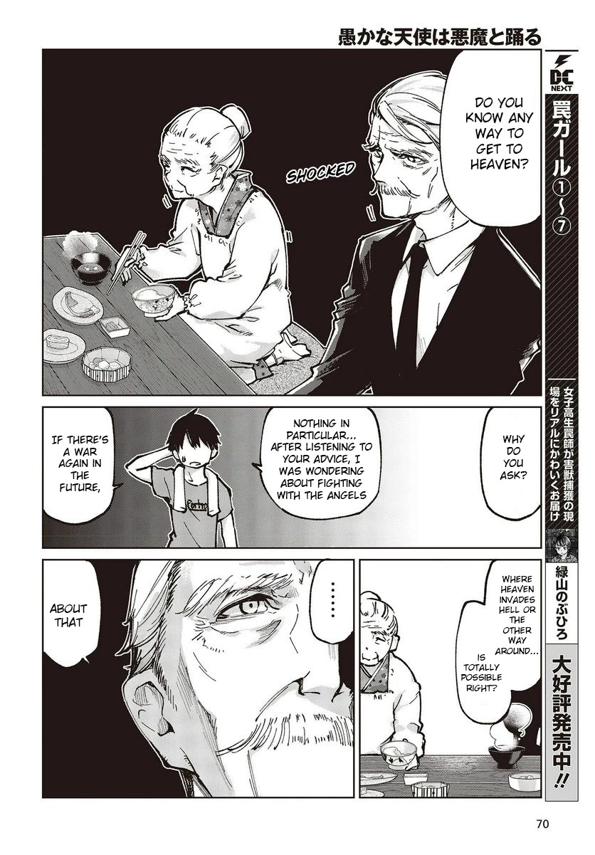 Oroka na Tenshi wa Akuma to Odoru Chapter 65 page 10 - Chapter 65: Thank you very much