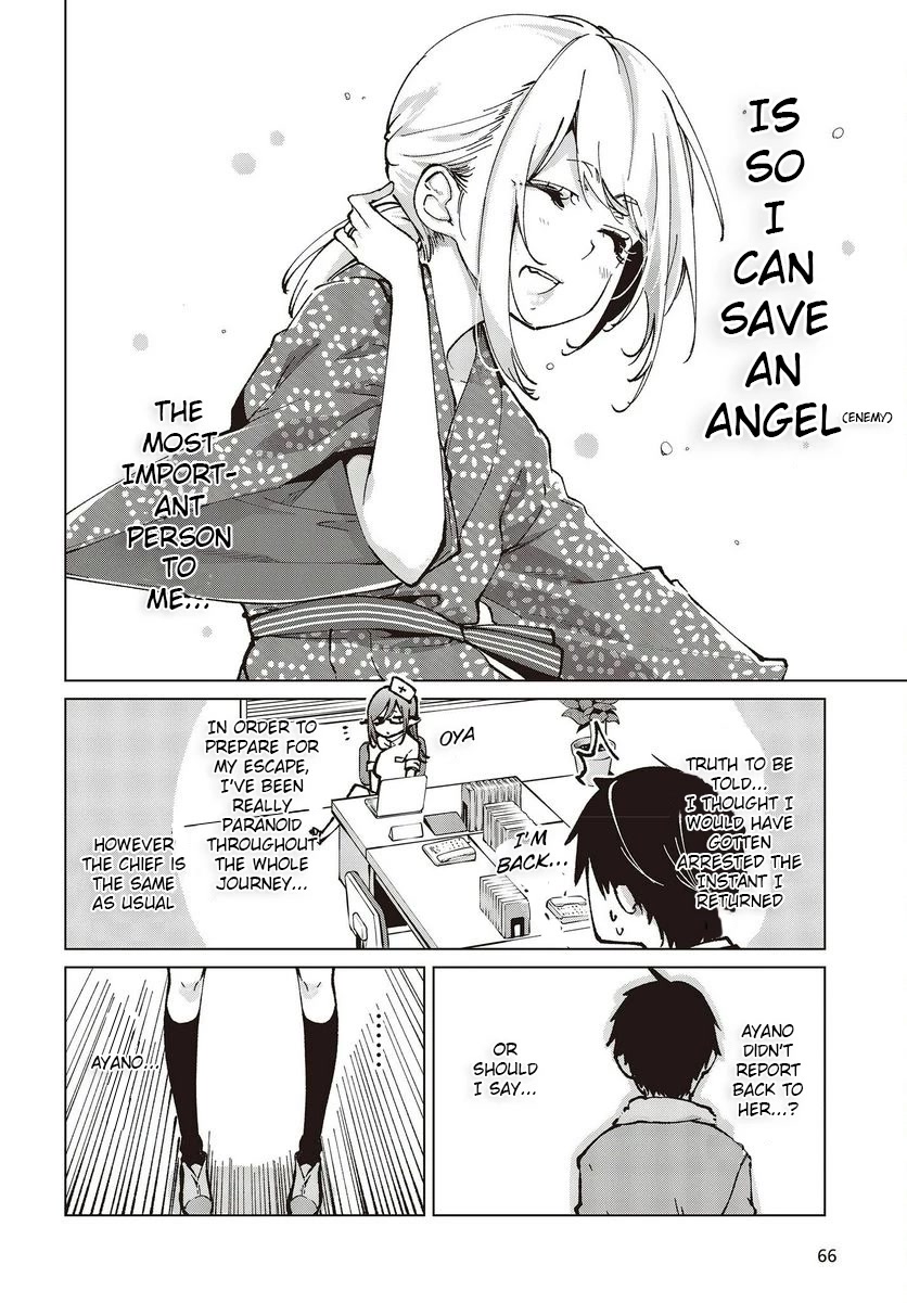 Oroka na Tenshi wa Akuma to Odoru Chapter 65 page 6 - Chapter 65: Thank you very much