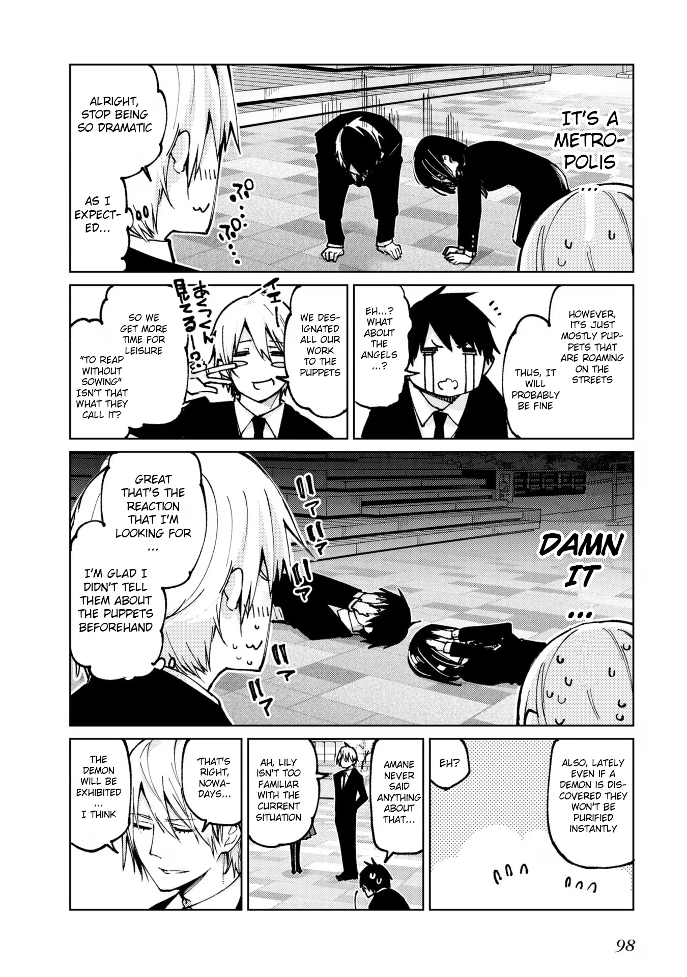 Oroka na Tenshi wa Akuma to Odoru Chapter 66 page 12 - Chapter 66: Heaven
