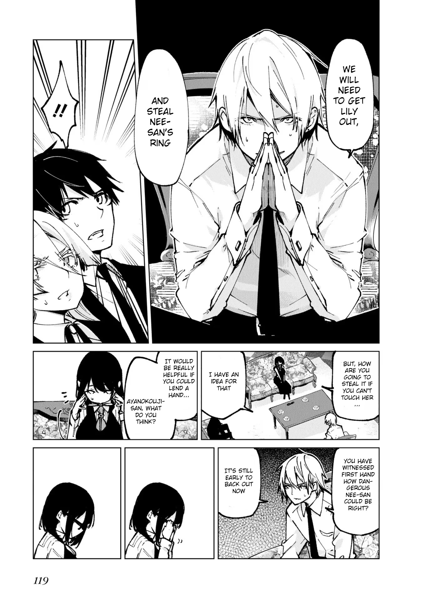 Oroka na Tenshi wa Akuma to Odoru Chapter 66 page 33 - Chapter 66: Heaven