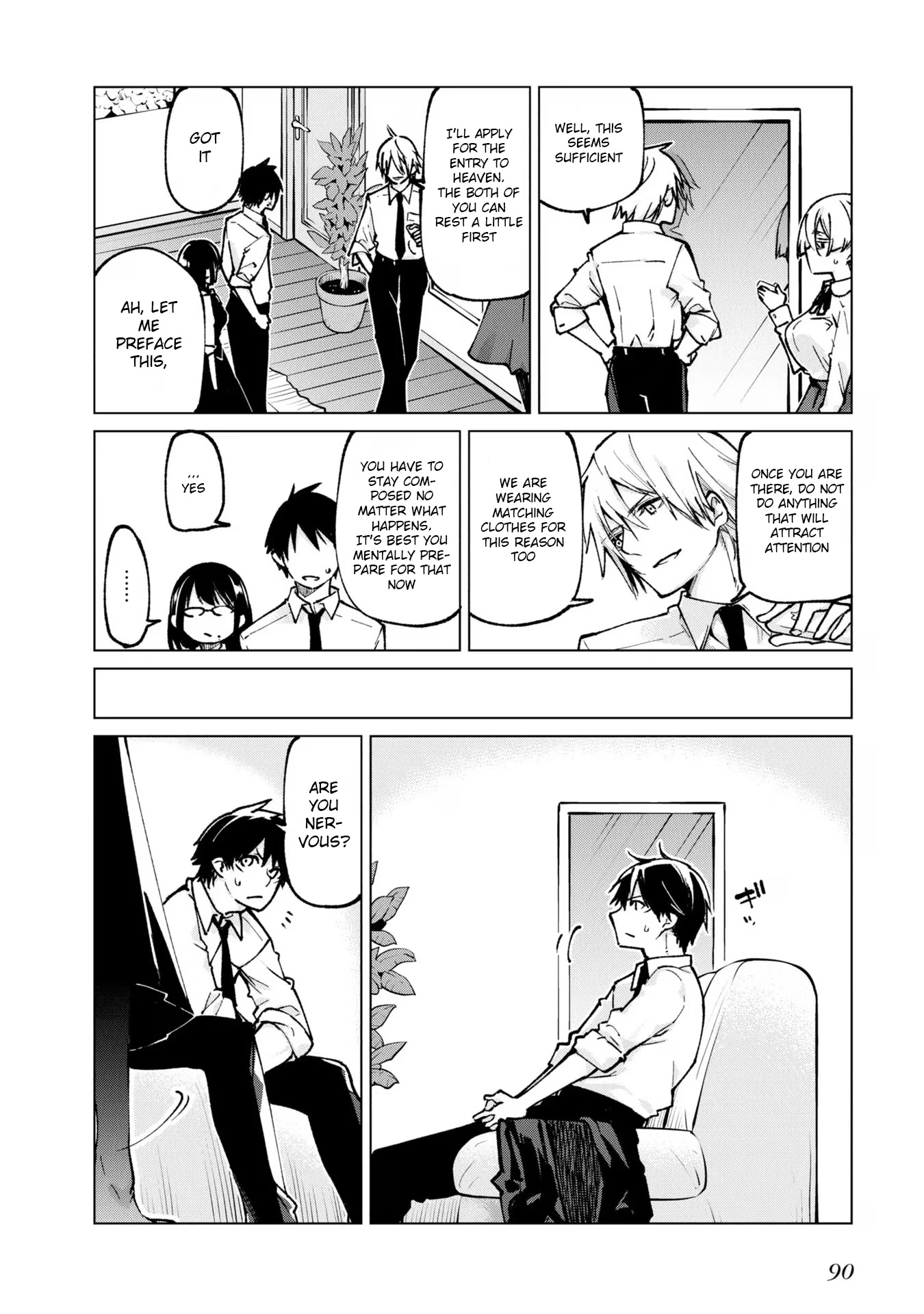 Oroka na Tenshi wa Akuma to Odoru Chapter 66 page 4 - Chapter 66: Heaven