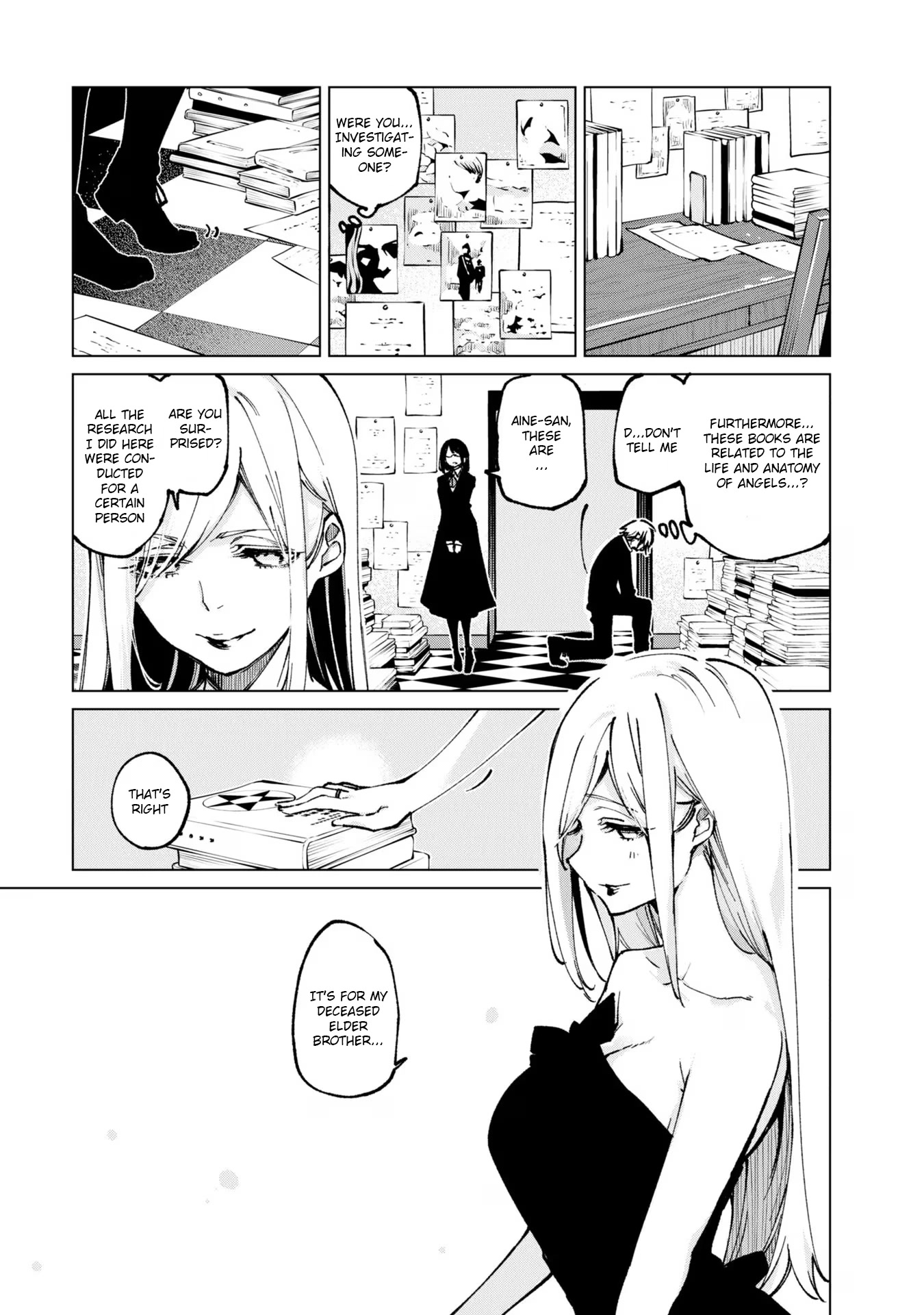 Oroka na Tenshi wa Akuma to Odoru Chapter 67 page 5 - Chapter 67: Objective