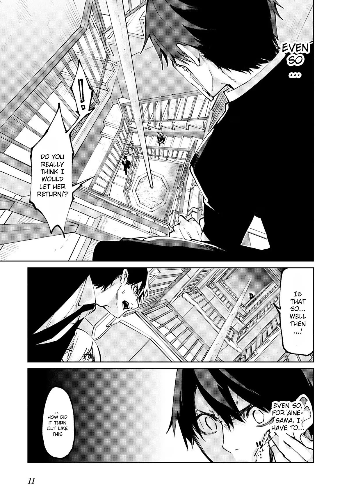 Oroka na Tenshi wa Akuma to Odoru Chapter 68 page 9 - Chapter 68: Transaction