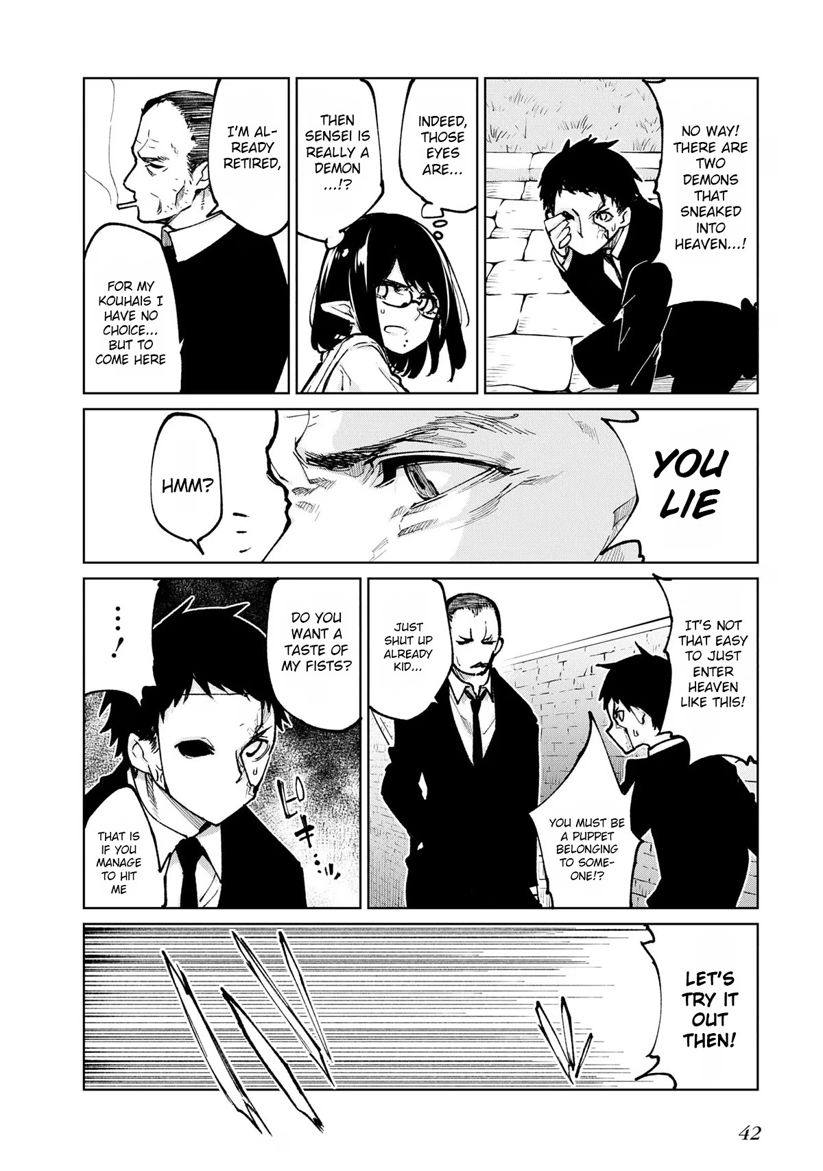 Oroka na Tenshi wa Akuma to Odoru Chapter 69 page 2 - Chapter 69: Agreement