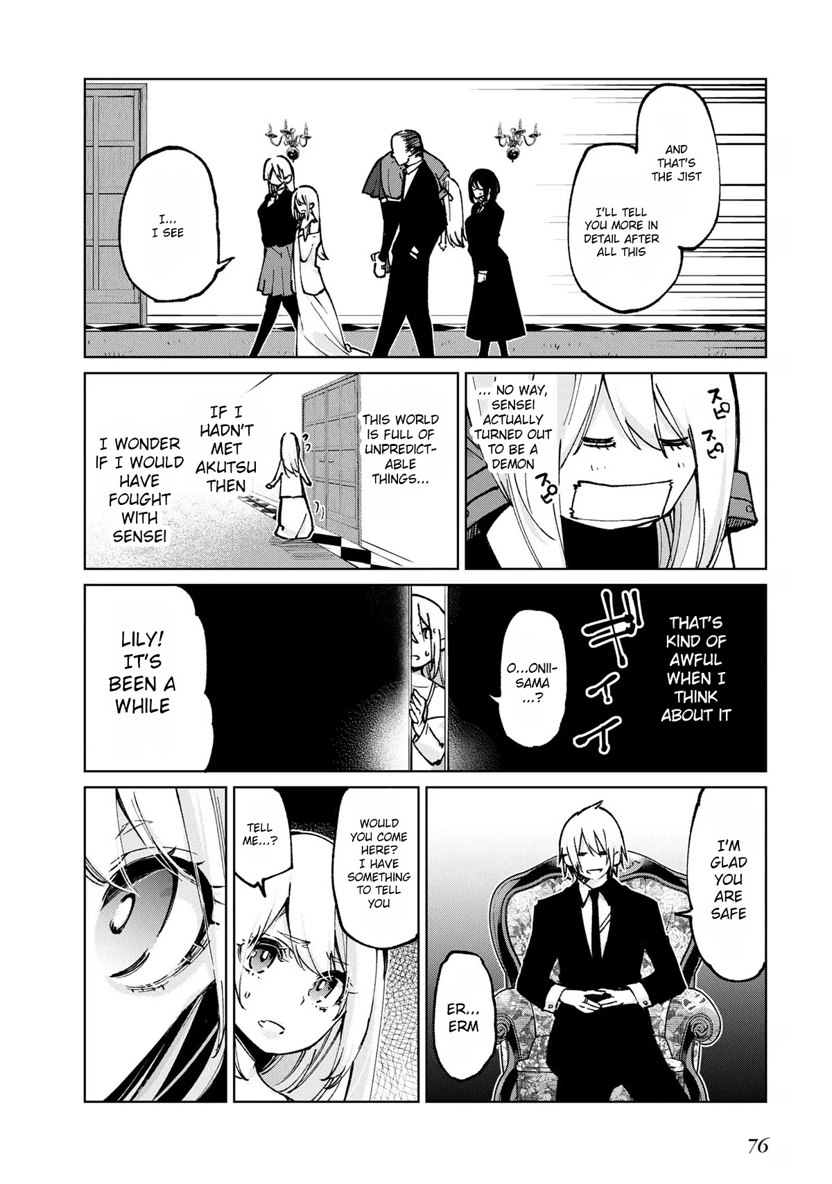 Oroka na Tenshi wa Akuma to Odoru Chapter 69 page 36 - Chapter 69: Agreement