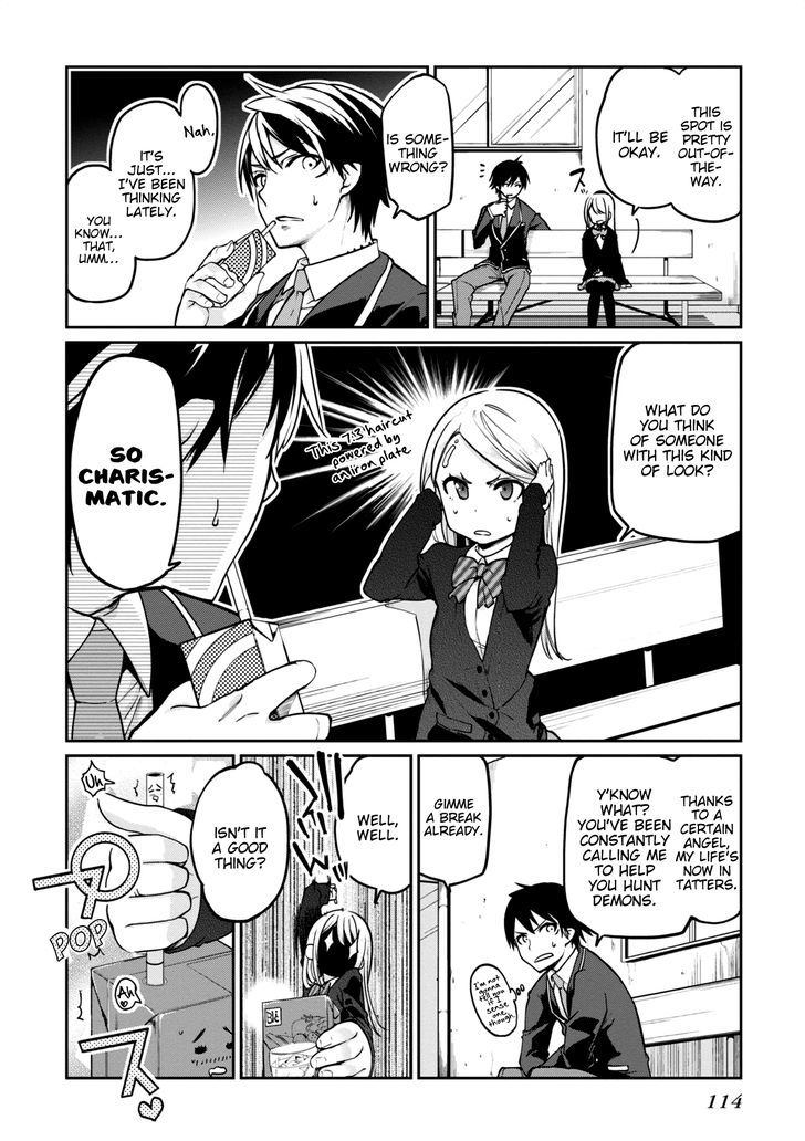 Oroka na Tenshi wa Akuma to Odoru Chapter 7.5 page 2 - Chapter 7.5 : Geez, Those Modern Vending Machines