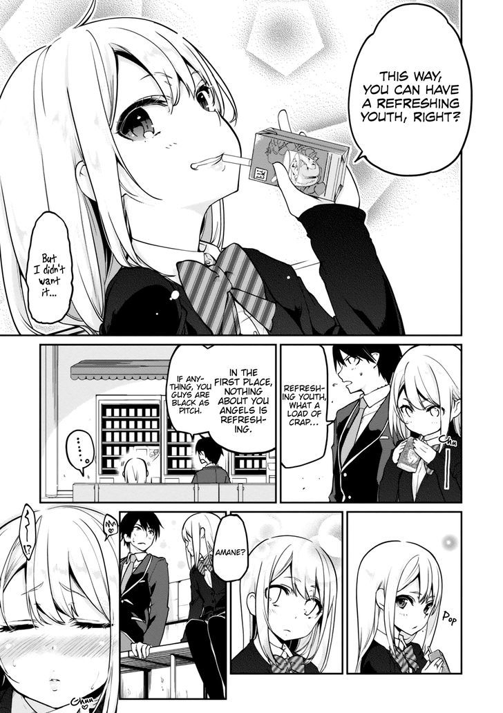 Oroka na Tenshi wa Akuma to Odoru Chapter 7.5 page 3 - Chapter 7.5 : Geez, Those Modern Vending Machines